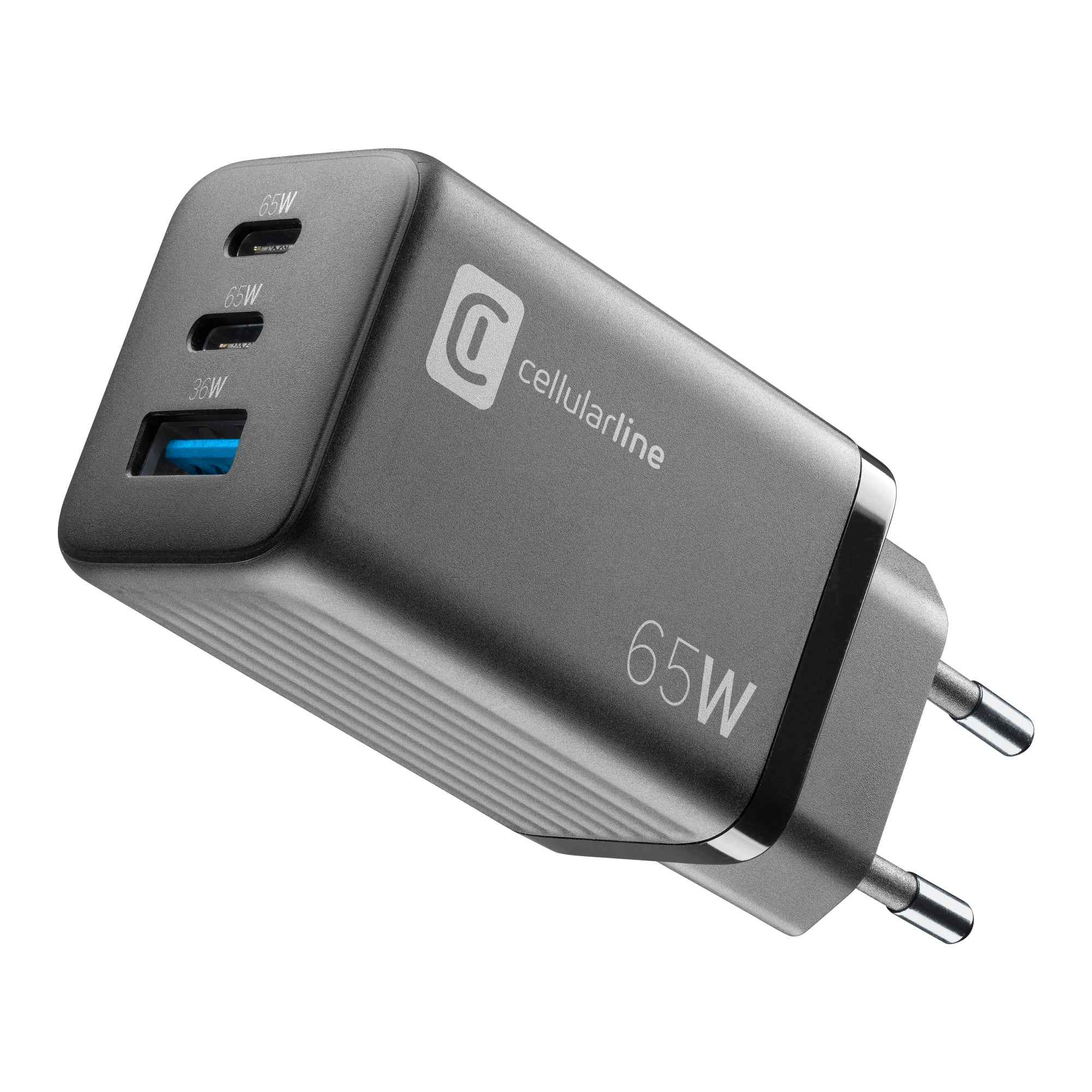 cellularline Ladegerät Kommunikationstechnik Multipower Micro 65 W