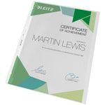 Leitz Prospekthülle DIN A4 130 µm 100 St./Pack.