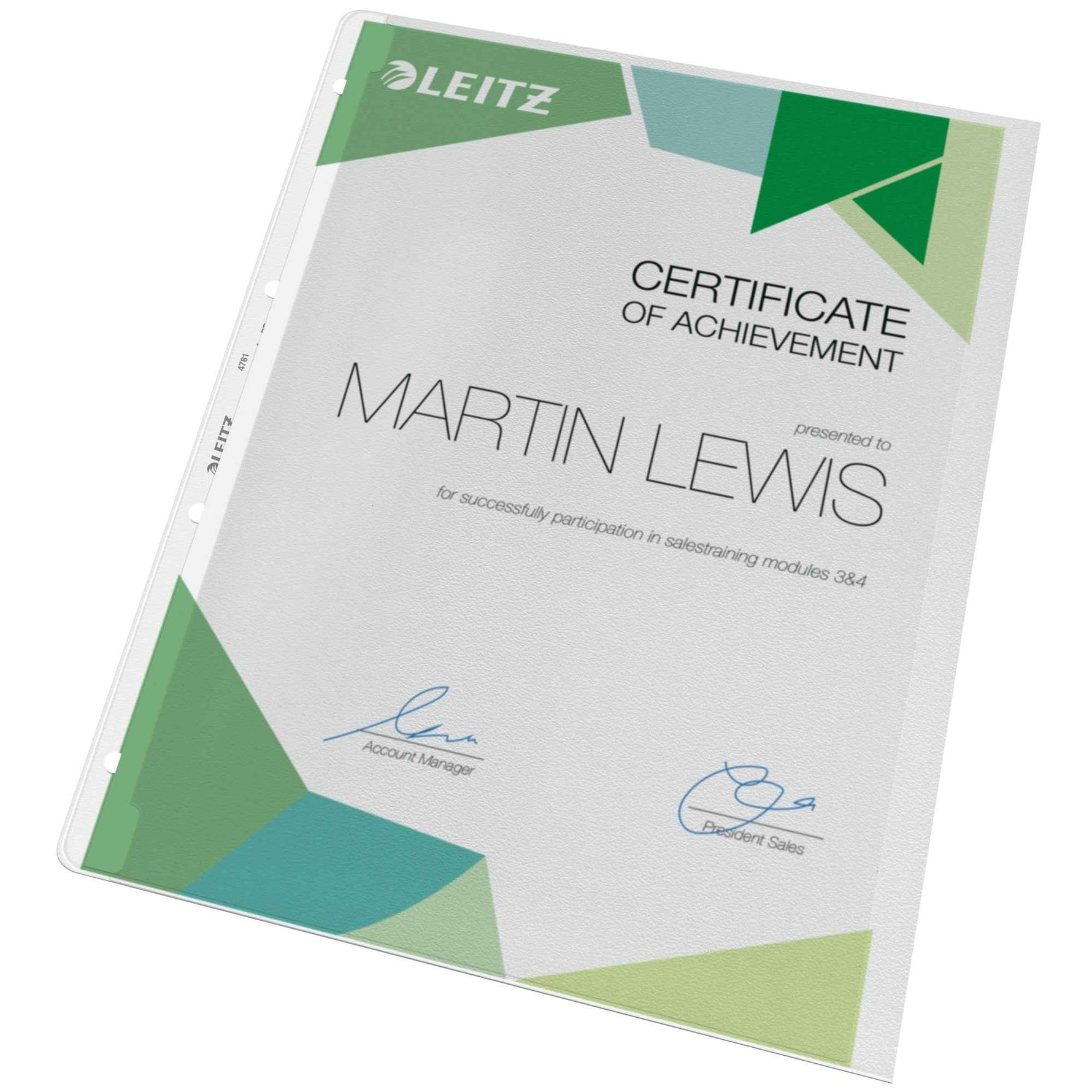 Leitz Prospekthülle DIN A4 130 µm 100 St./Pack.