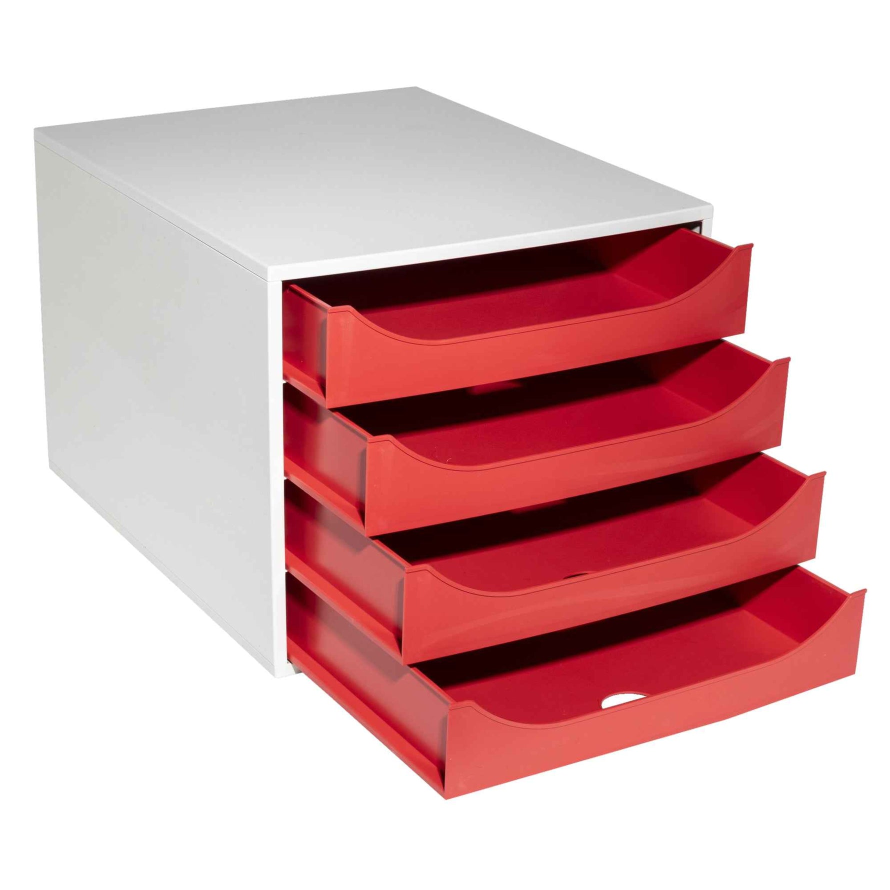 Exacompta Schubladenbox ECOBOX Office 4 Schubladen
