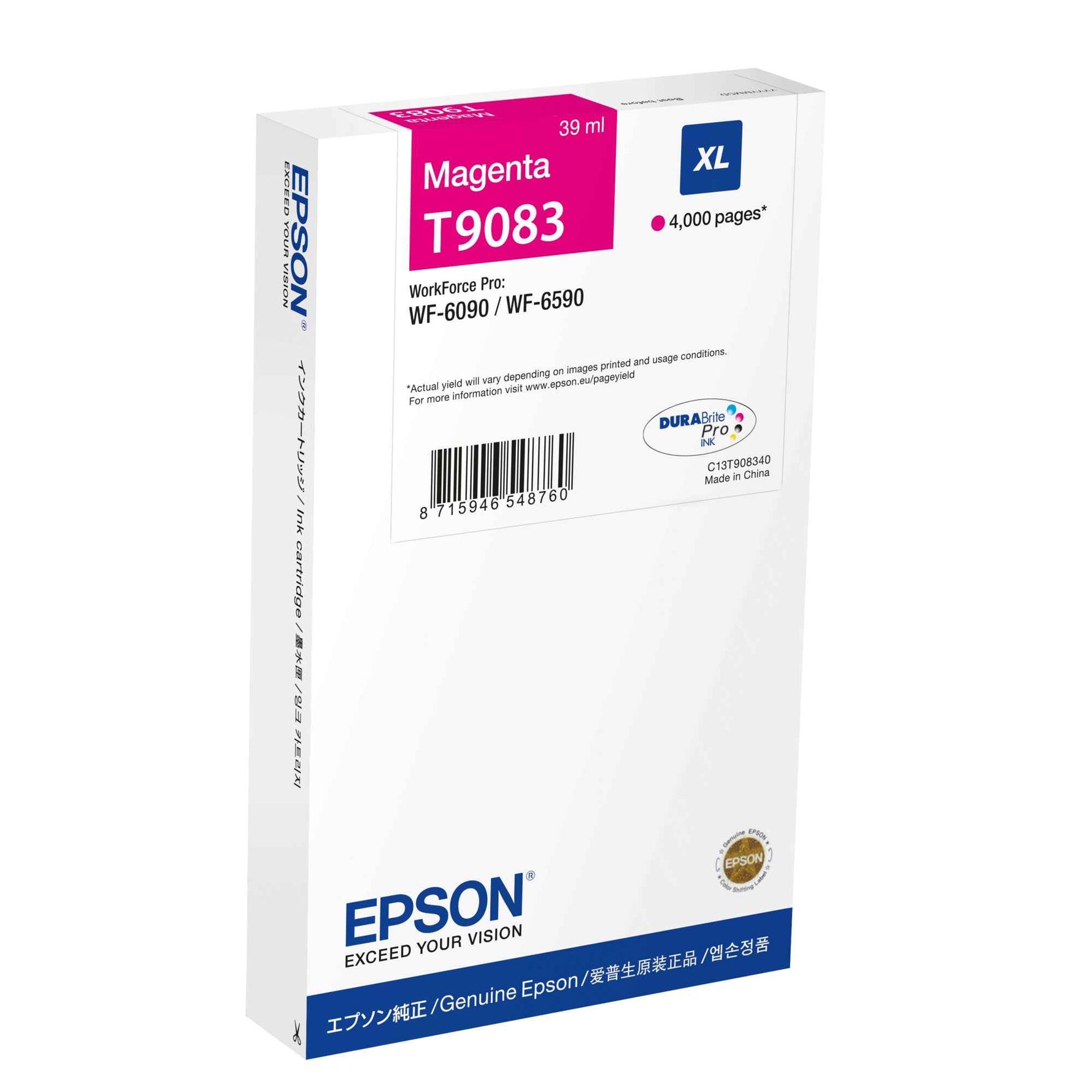 Epson Tintenpatrone T9083 magenta