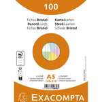 Exacompta Karteikarte DIN A5 liniert