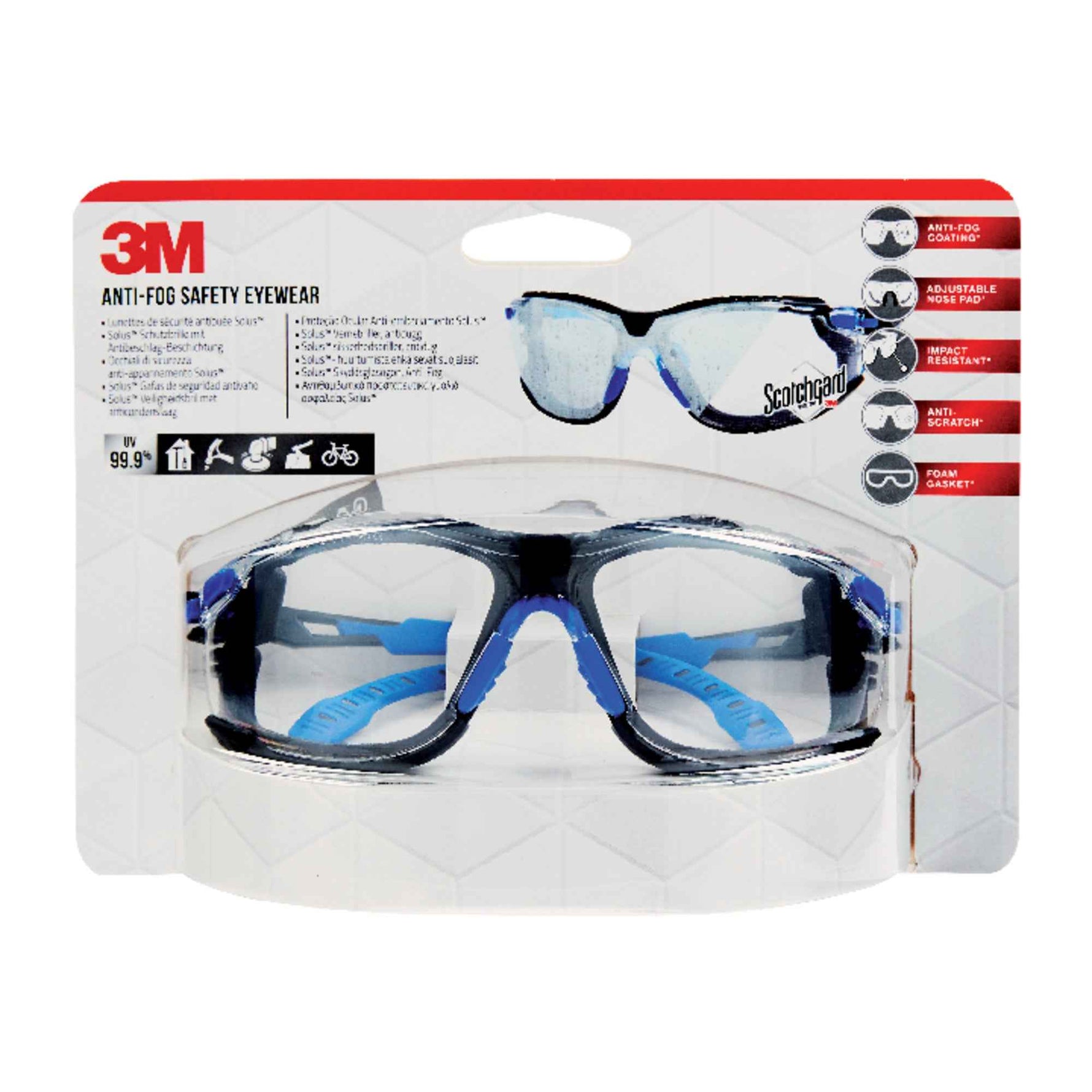 3M Schutzbrille Solus™ Anti-Fog 1000