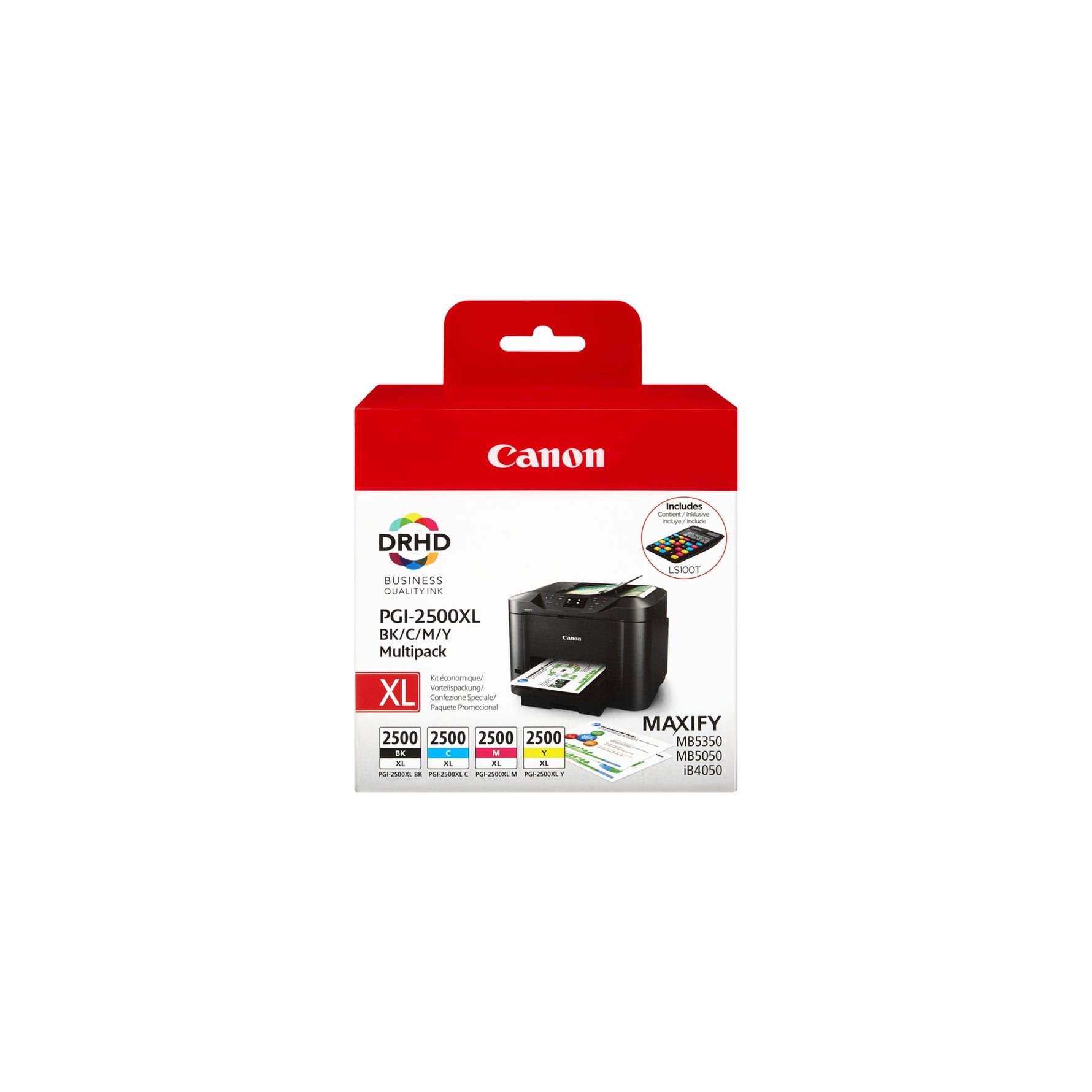 Canon Tintenpatrone PGI-2500XL BK/C/M/Y schwarz, cyan, magenta, gelb - Wiepa Bürofachpartner