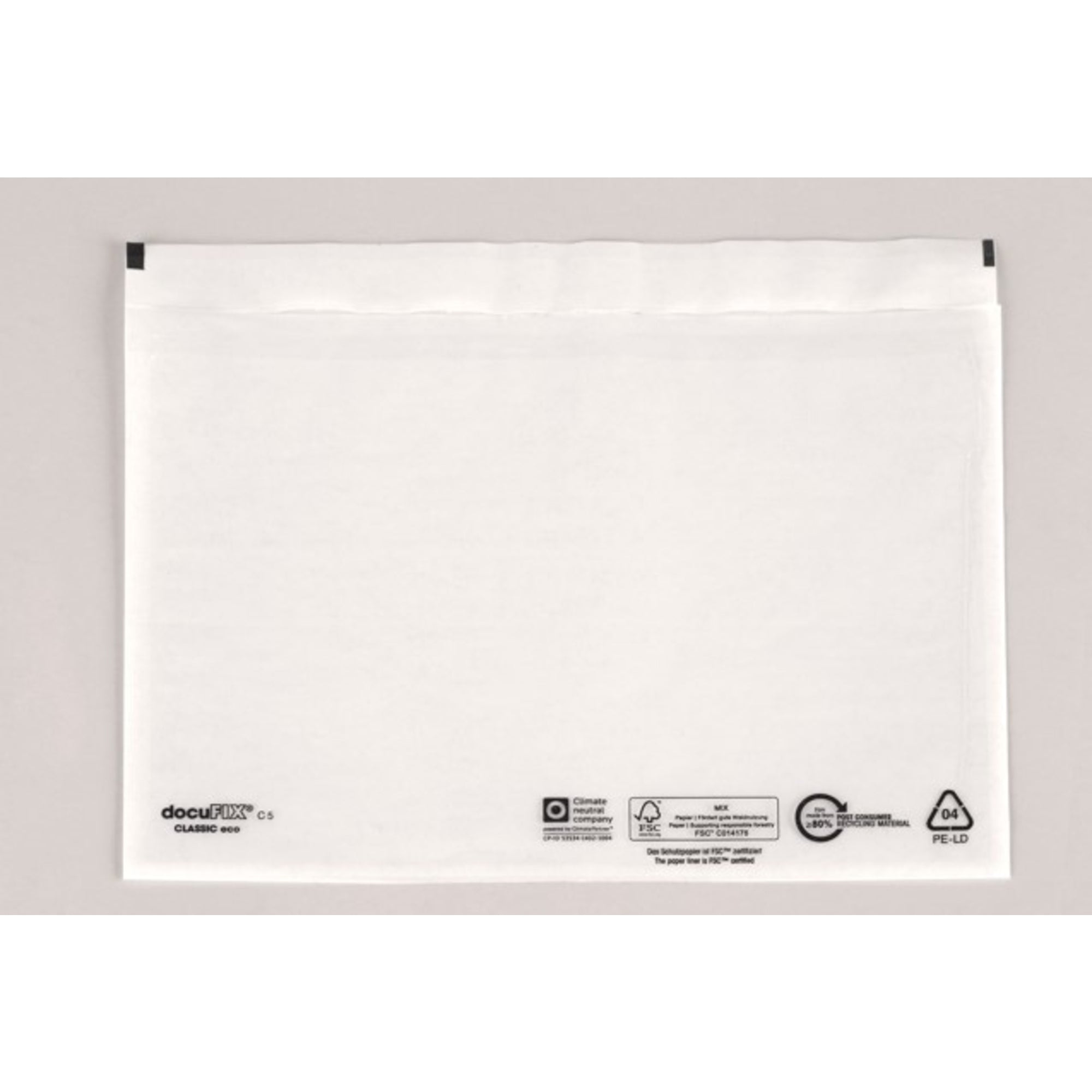 docuFIX® Dokumententasche classic eco DIN C5 - 500 Stück - Wiepa Bürofachpartner