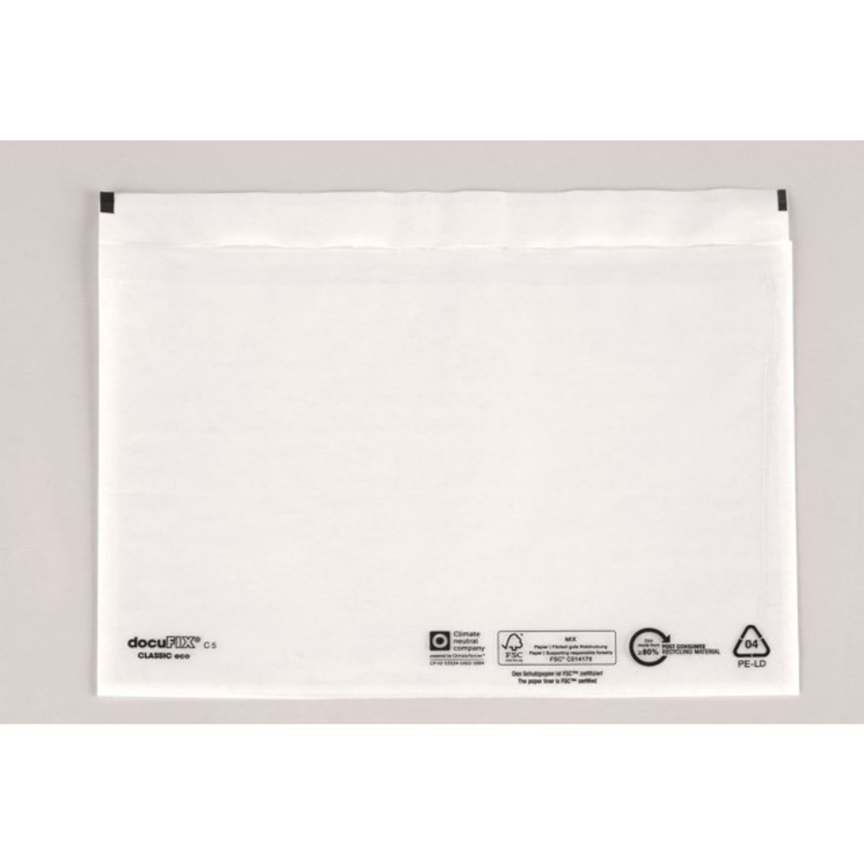 docuFIX® Dokumententasche classic eco DIN C5 - 500 Stück - Wiepa Bürofachpartner