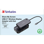 Verbatim USB-Hub Share my Screen WDA-01 Full HD