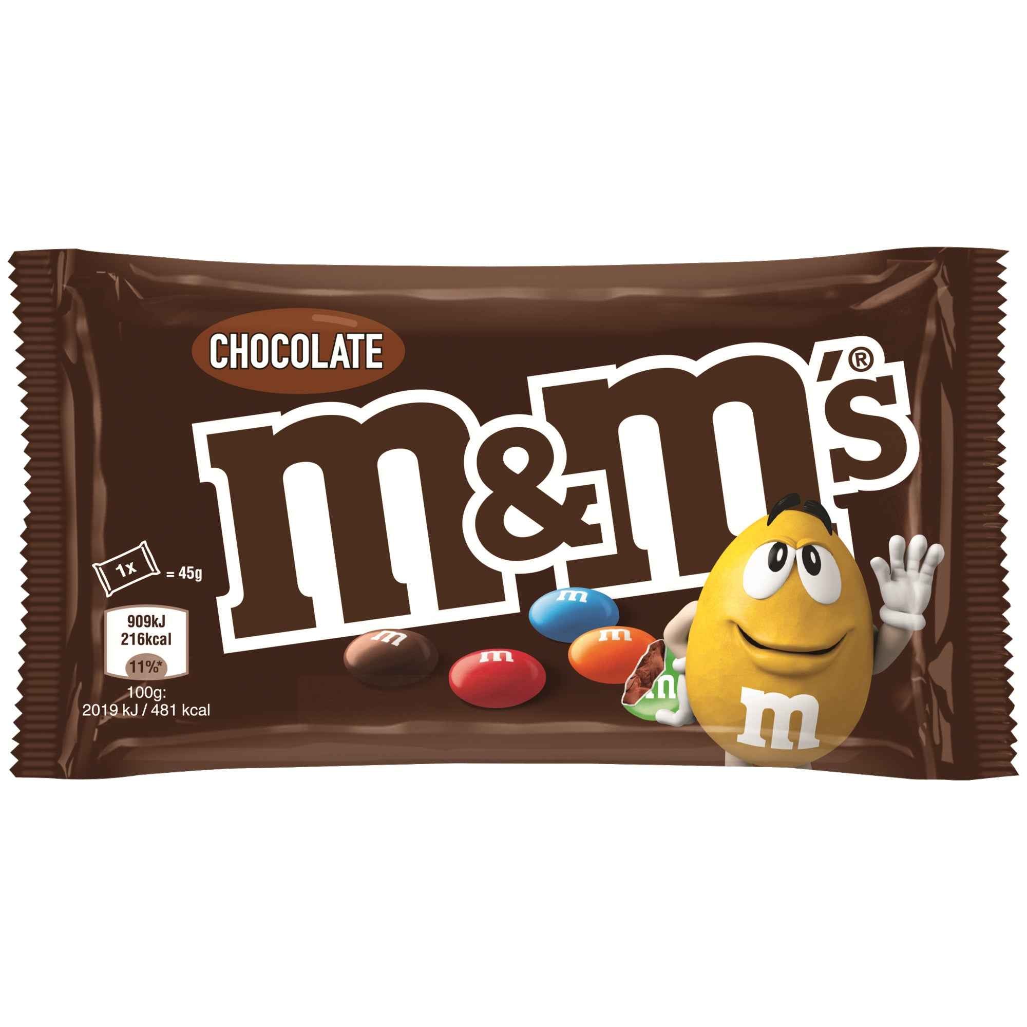 M&M'S® Schokolade 24 x 45 g/Pack. Chocolate