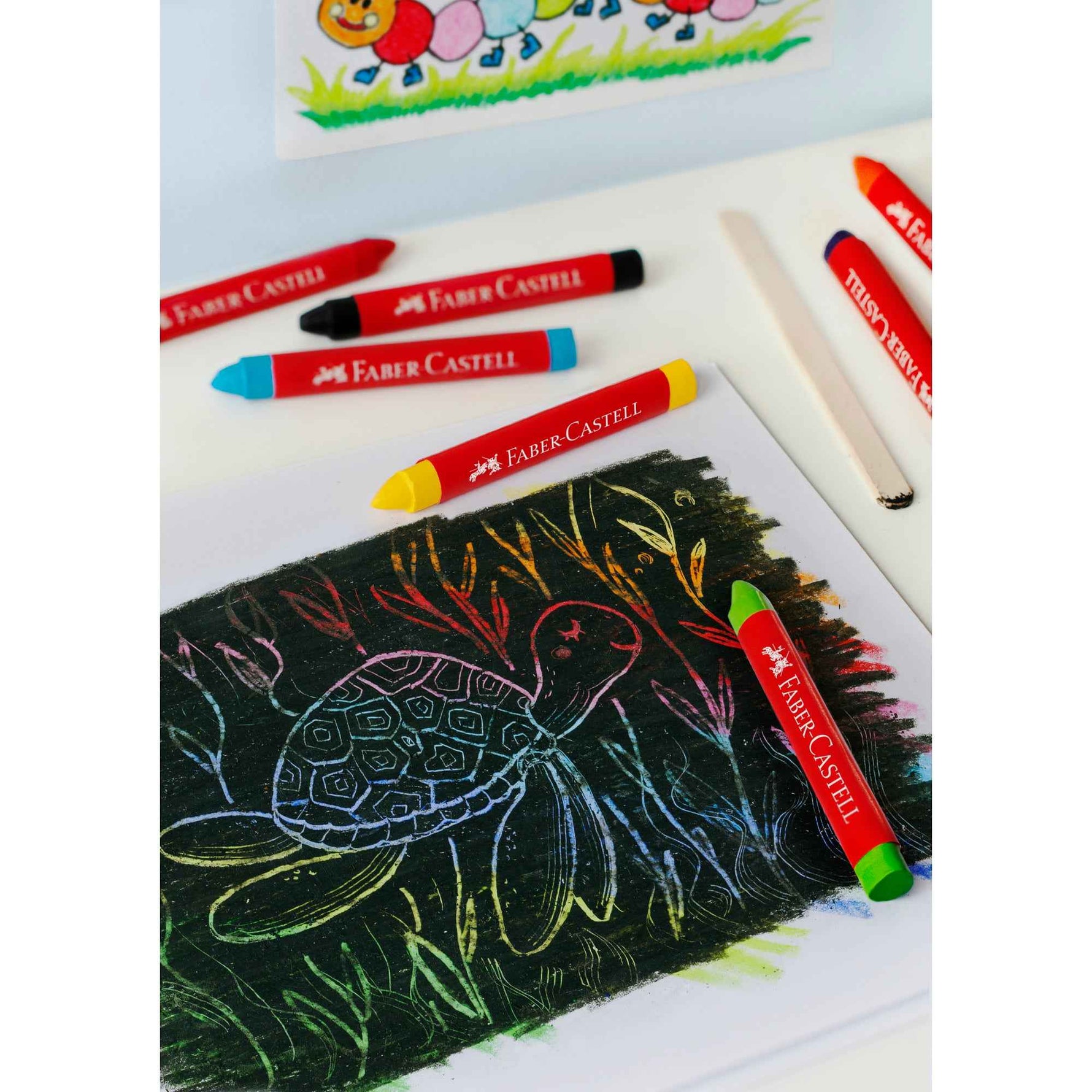 Faber-Castell Wachsmalstift Jumbo 12 St./Pack.