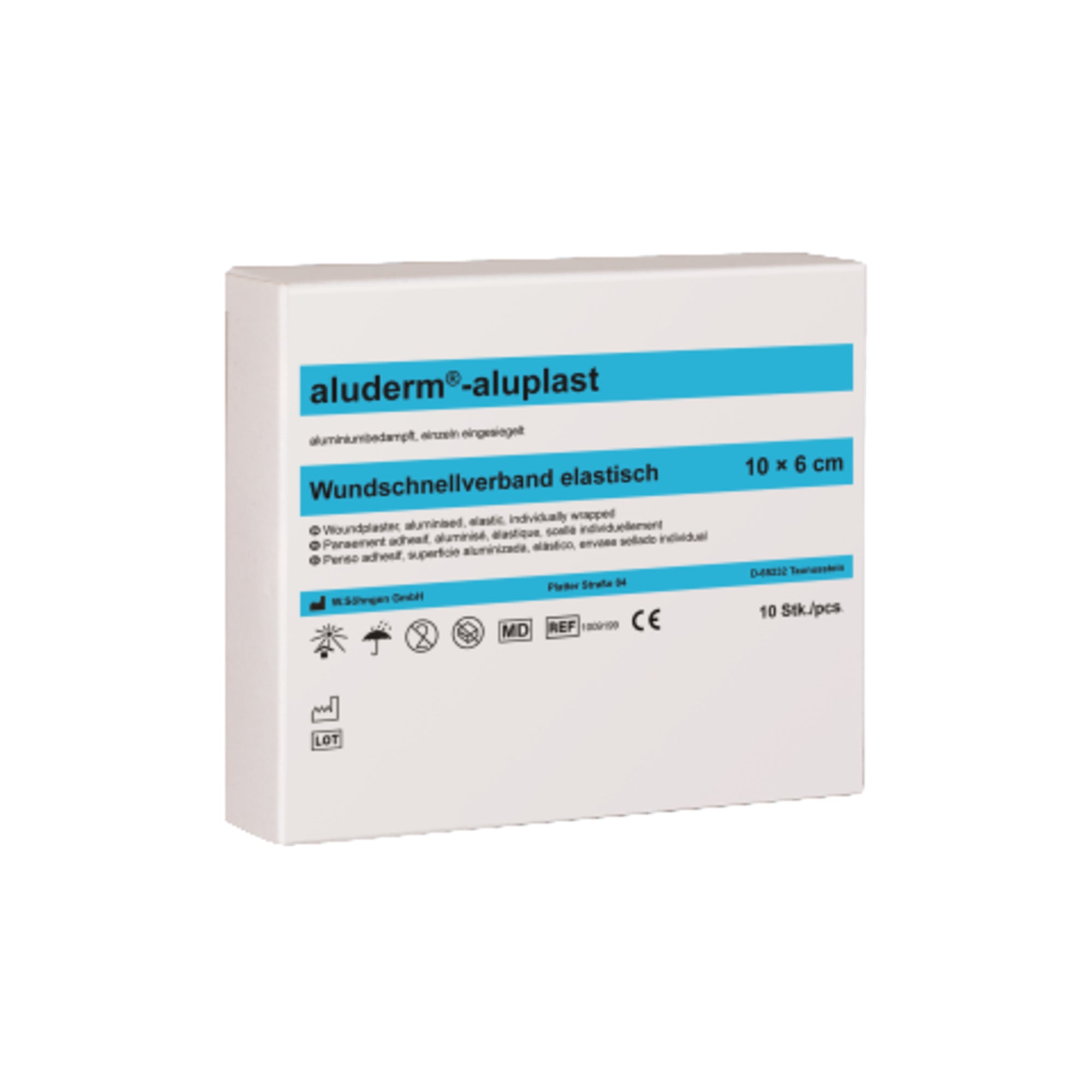 aluderm® Pflaster aluplast 10 St./Pack. - Wiepa Bürofachpartner