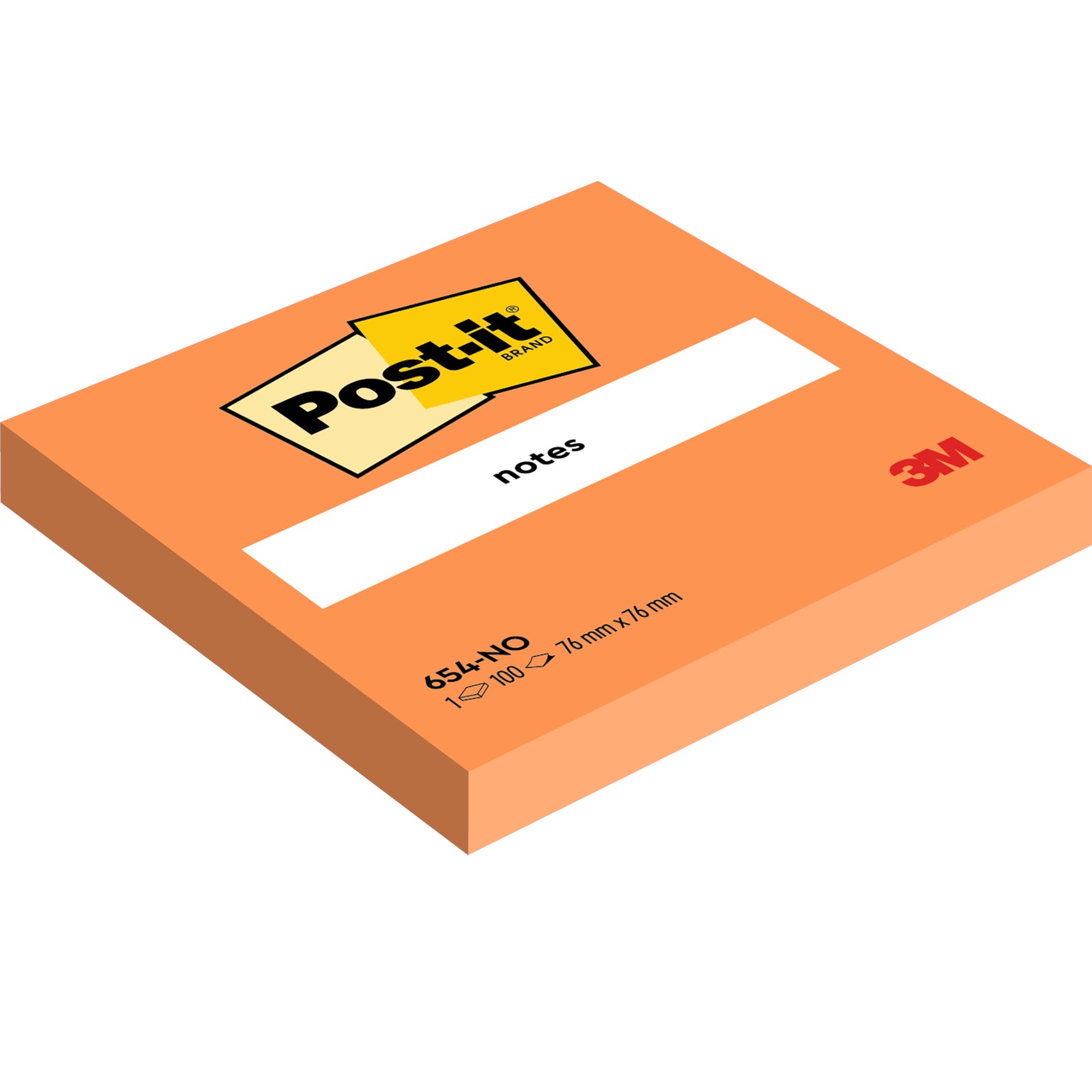 Post-it® Haftnotiz Notes neon 76 x 76 mm (B x H) - Wiepa Bürofachpartner