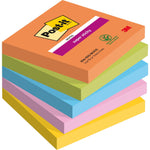Post-it® Haftnotiz Super Sticky Notes Boost Collection 5 Block/Pack.