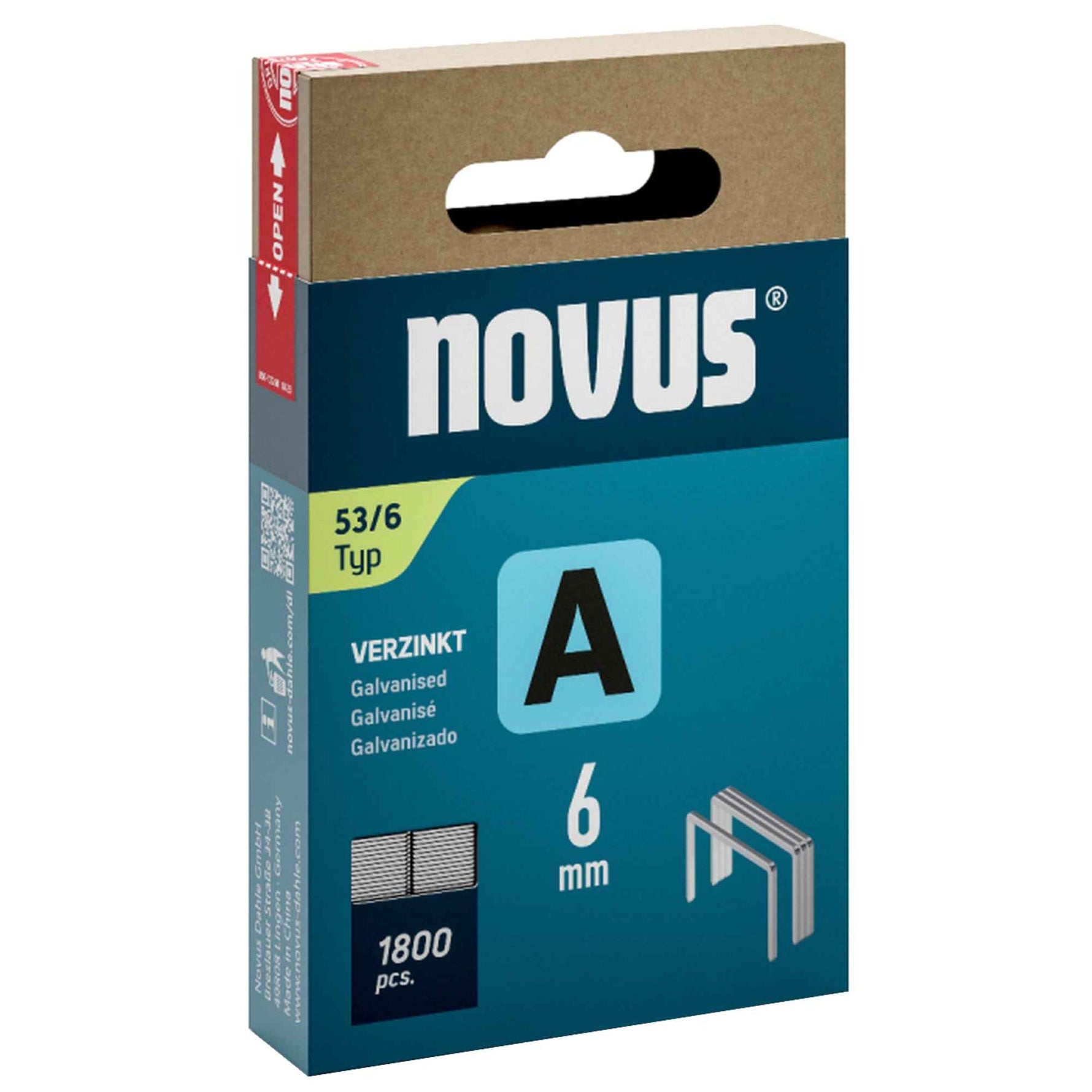 NOVUS Heftklammer A 53/6