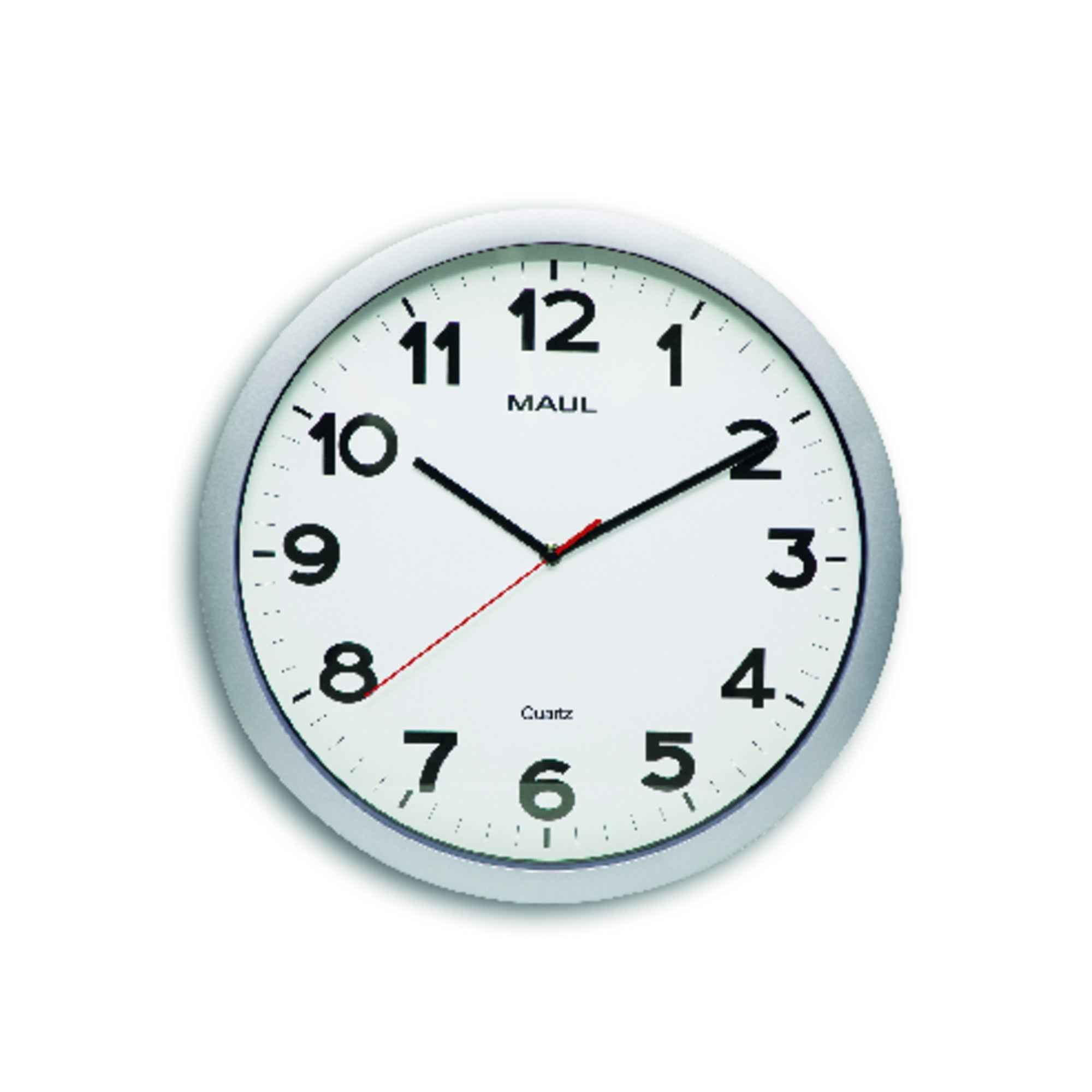 MAUL Wanduhr MAULstep 40 x 4,8 cm (Ø x T)