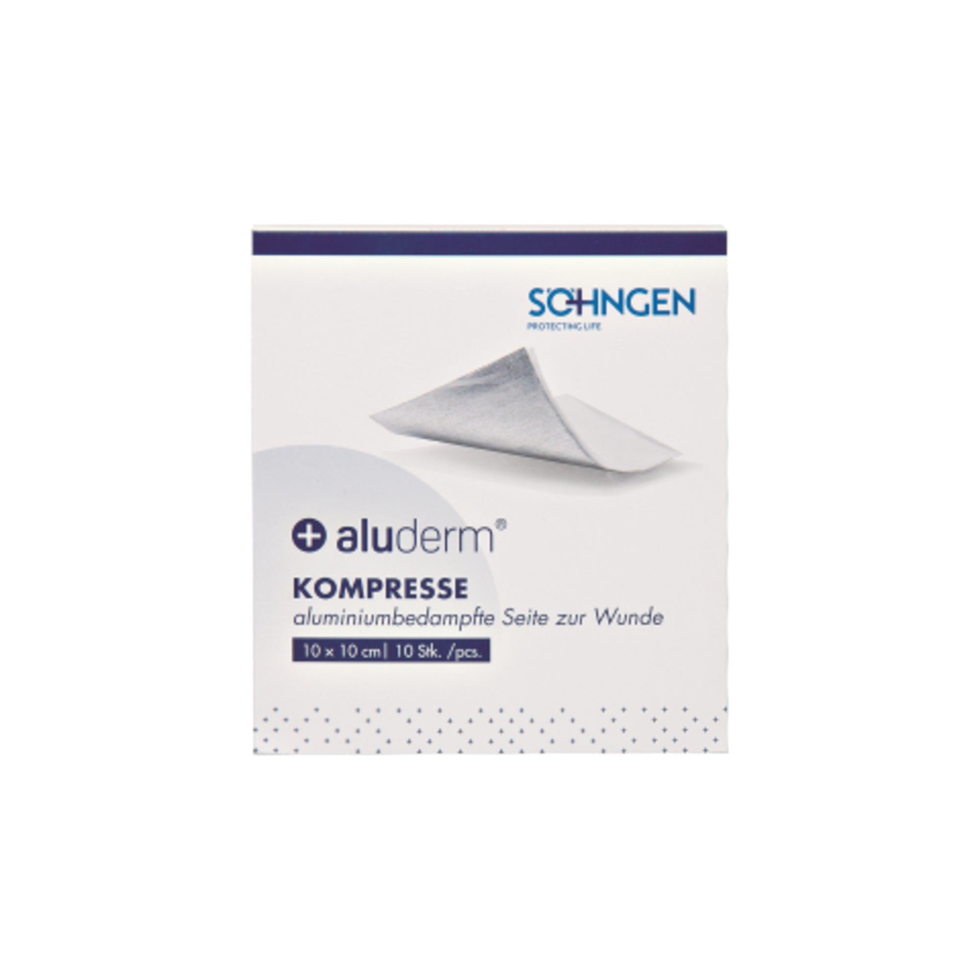 aluderm® Kompresse 10 St./Pack. - Wiepa Bürofachpartner