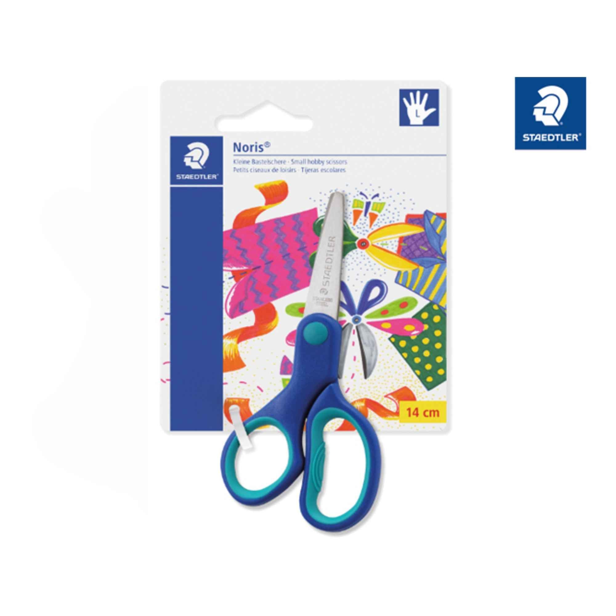 STAEDTLER® Bastelschere Noris asymmetrisch, gerade, Langauge 140 mm Linkshänder