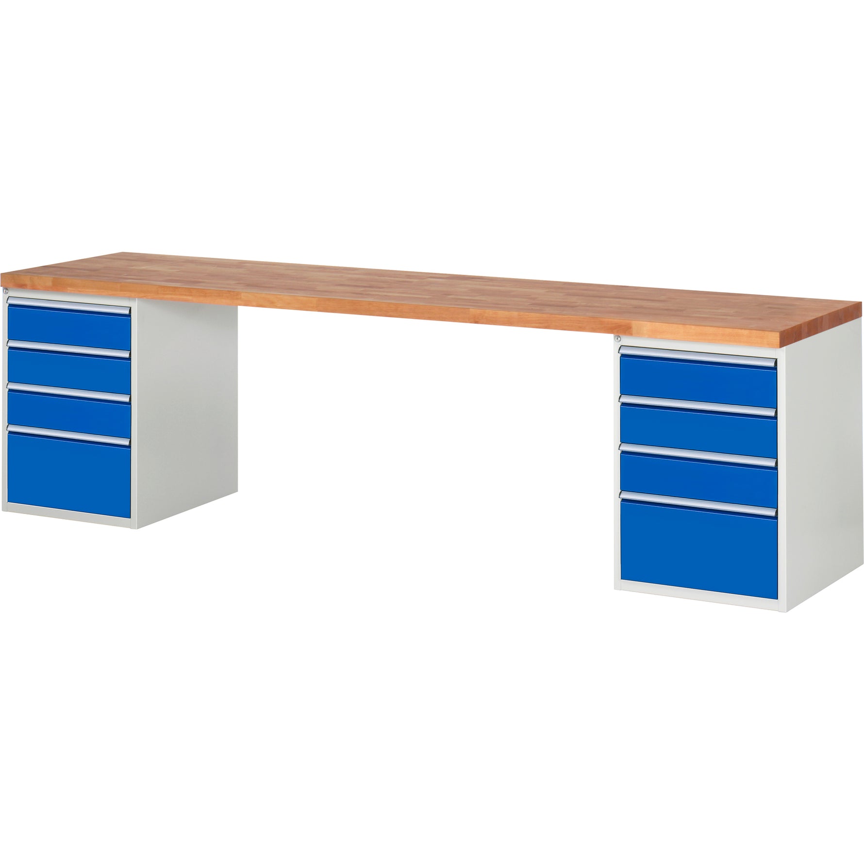 RAU Werkbank 7000 3.000 x 890 x 700 mm (B x H x T) 8 Schubladen