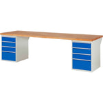 RAU Werkbank 7000 3.000 x 890 x 900 mm (B x H x T) 8 Schubladen