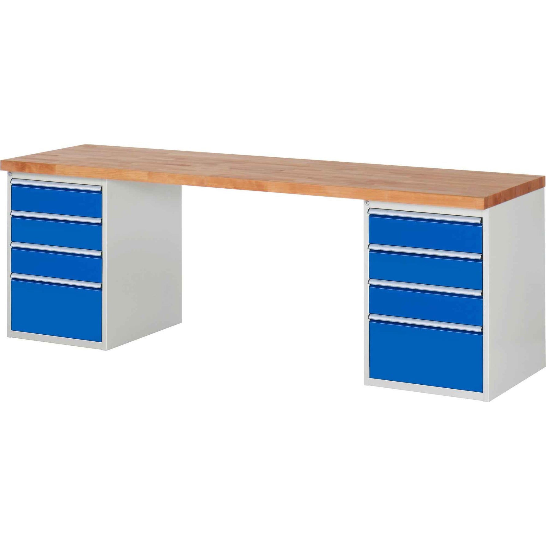 RAU Werkbank 7000 2.500 x 890 x 700 mm (B x H x T) 8 Schubladen