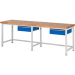 RAU Werkbank 8000 2.500 x 840-1.040 x 700 mm (B x H x T)