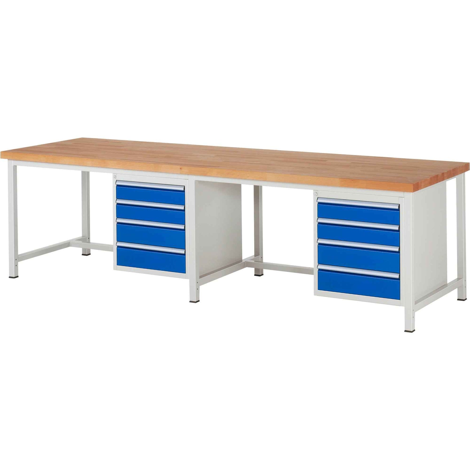 RAU Werkbank 8000 3.000 x 840-1.040 x 900 mm (B x H x T) 8 Schubladen
