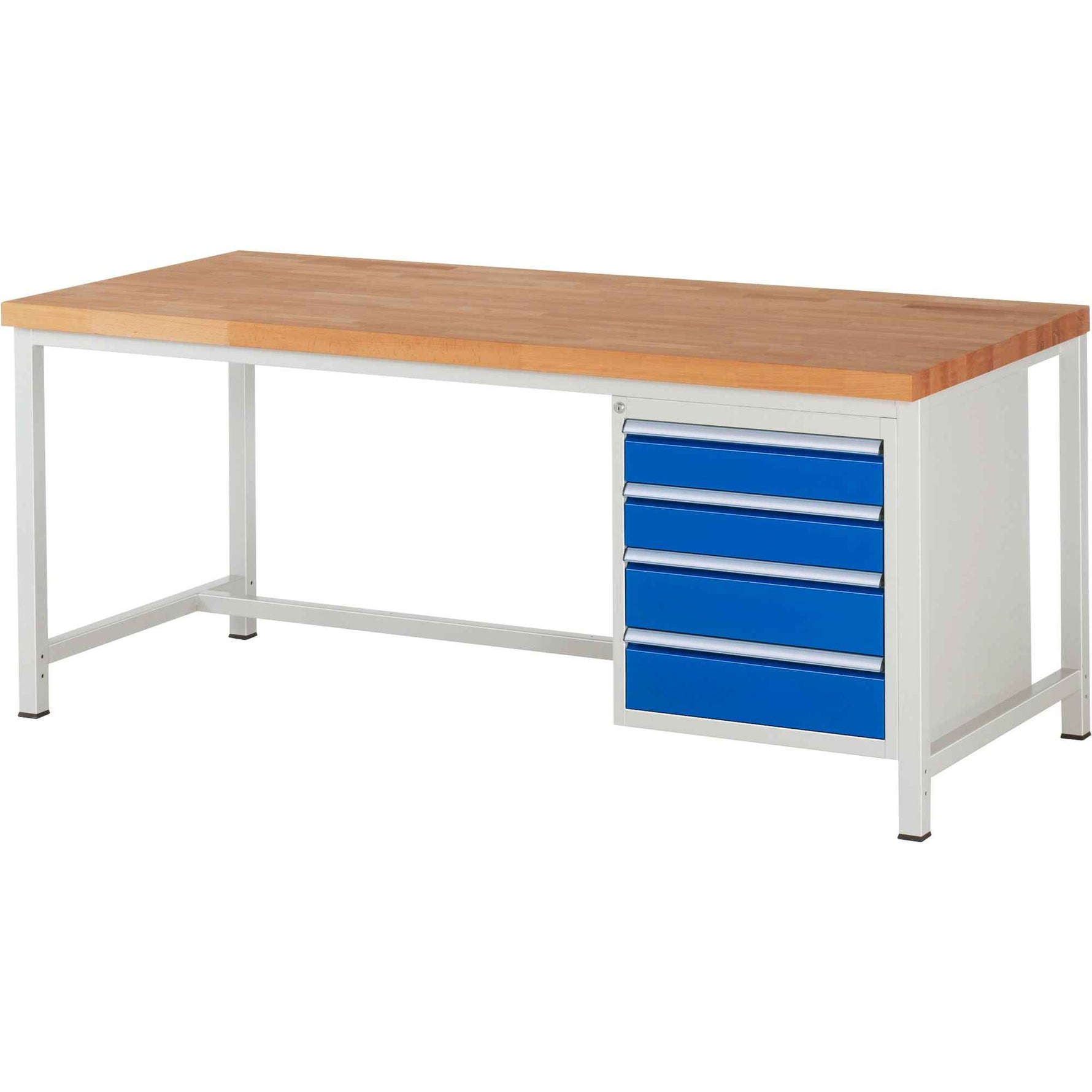 RAU Werkbank 8000 2.000 x 840-1.040 x 900 mm (B x H x T) 4 Schubladen