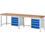 RAU Werkbank 8000 3.000 x 840-1.040 x 700 mm (B x H x T) 8 Schubladen