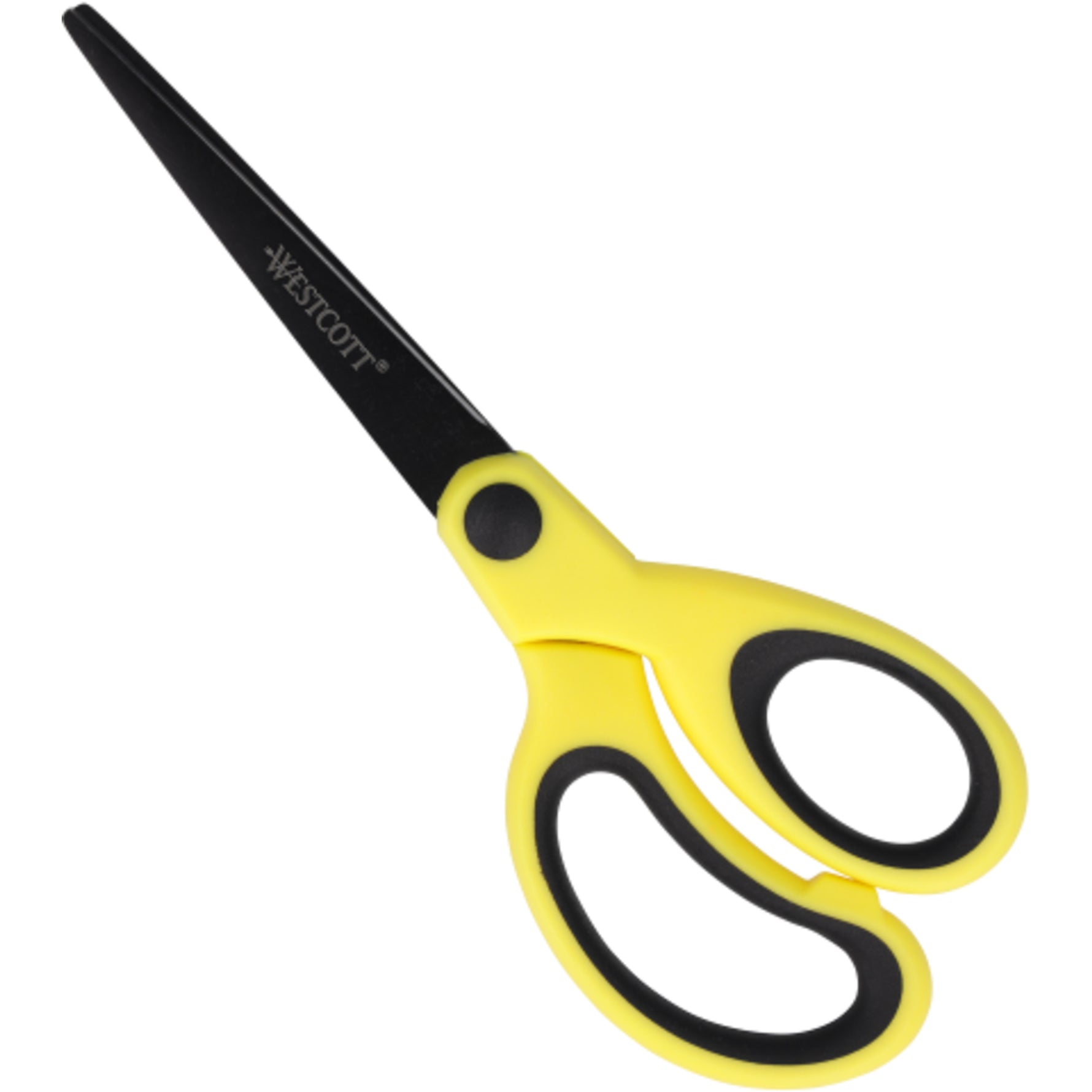 Westcott Bastelschere NEON Colour asymmetrisch, gerade, Langauge 172 mm - Wiepa Bürofachpartner