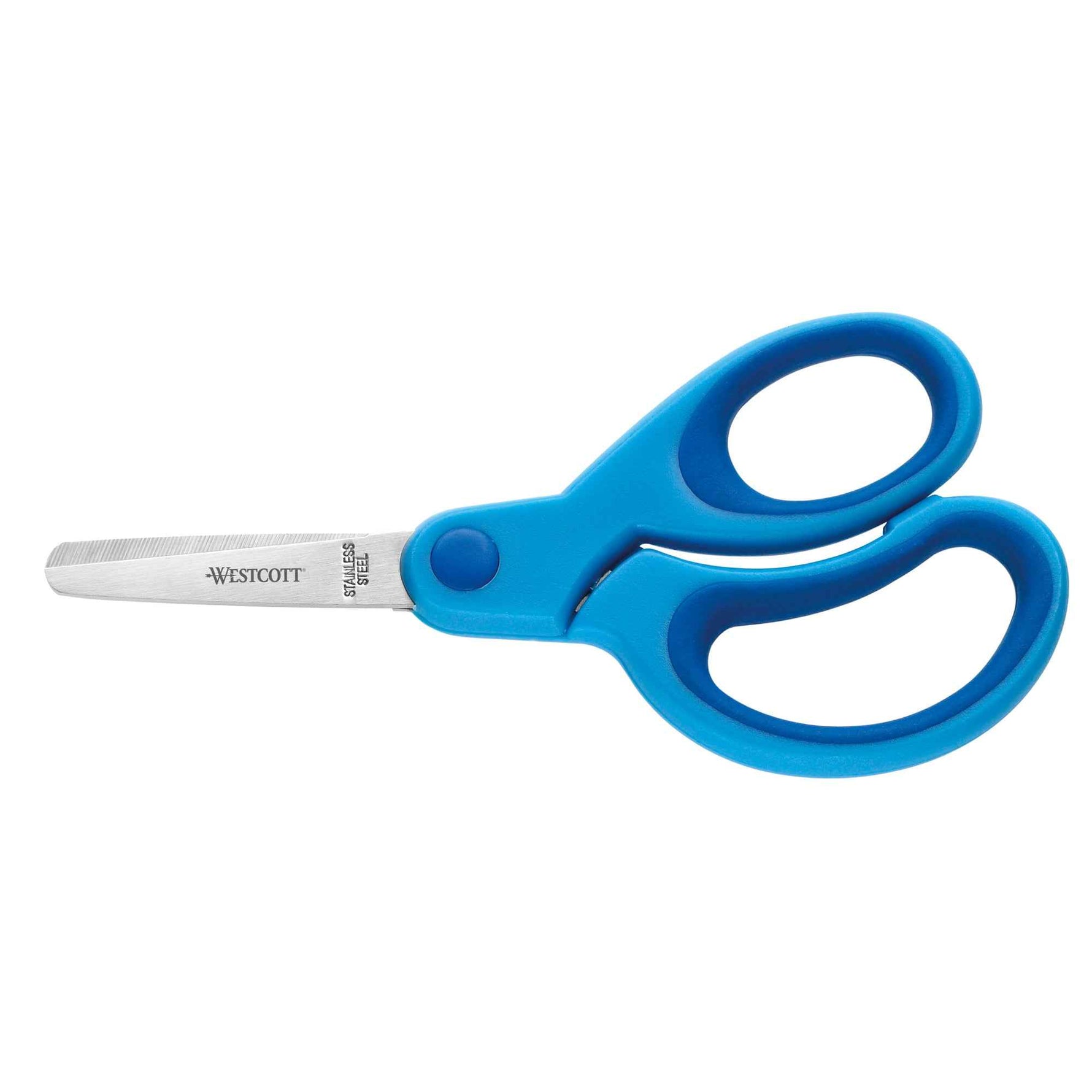 Westcott Bastelschere Kids asymmetrisch, gerade, Langauge 130 mm abgerundet