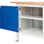 RAU Werkbank 8000 1.250 x 840-1.040 x 700 mm (B x H x T) 3 Schubladen