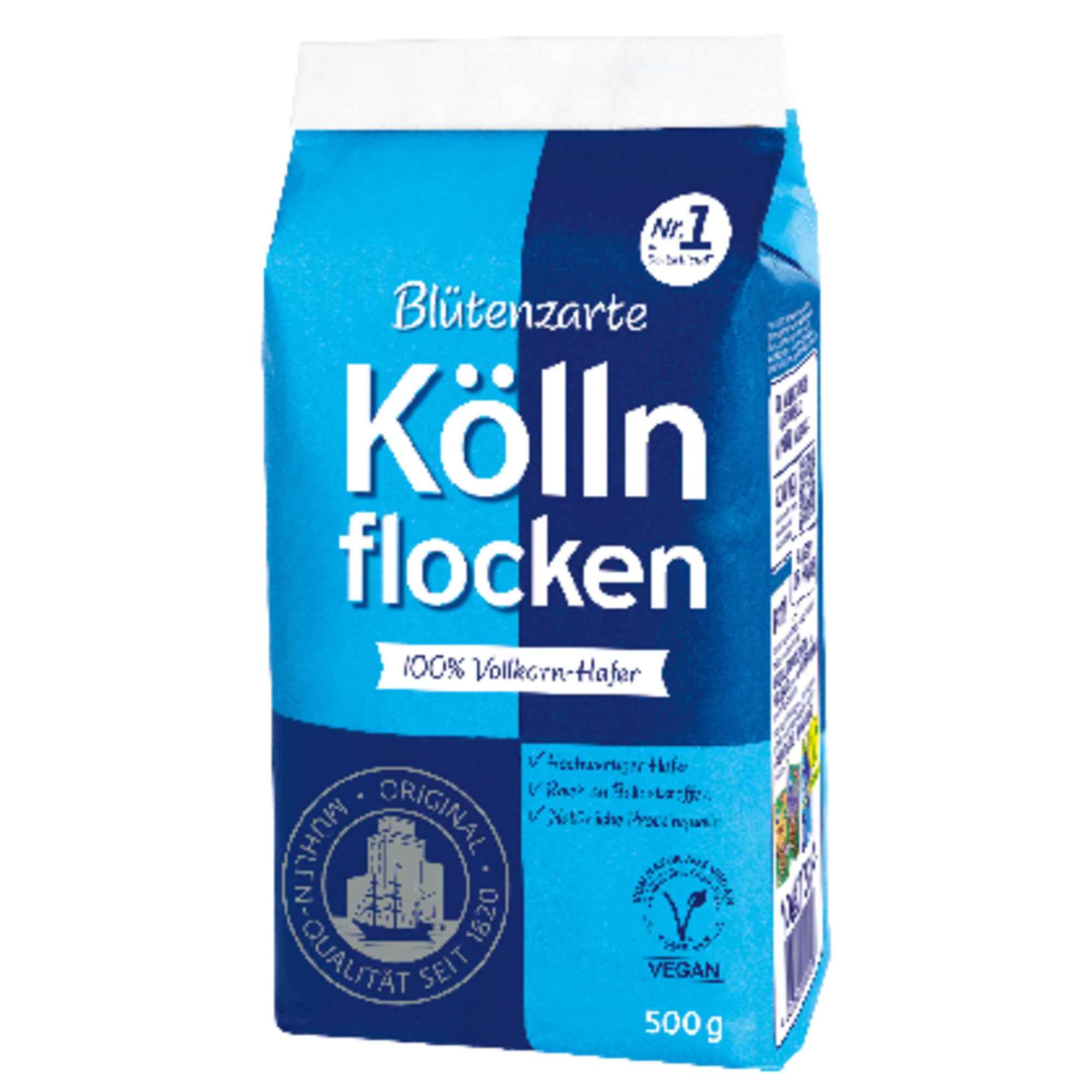 Kölln Haferflocken Blütenzarte 100 % Vollkorn-Hafer