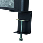 MAUL Tischtrennwand MAULconnecto 120 x 51,5 cm (B x H) anthrazit