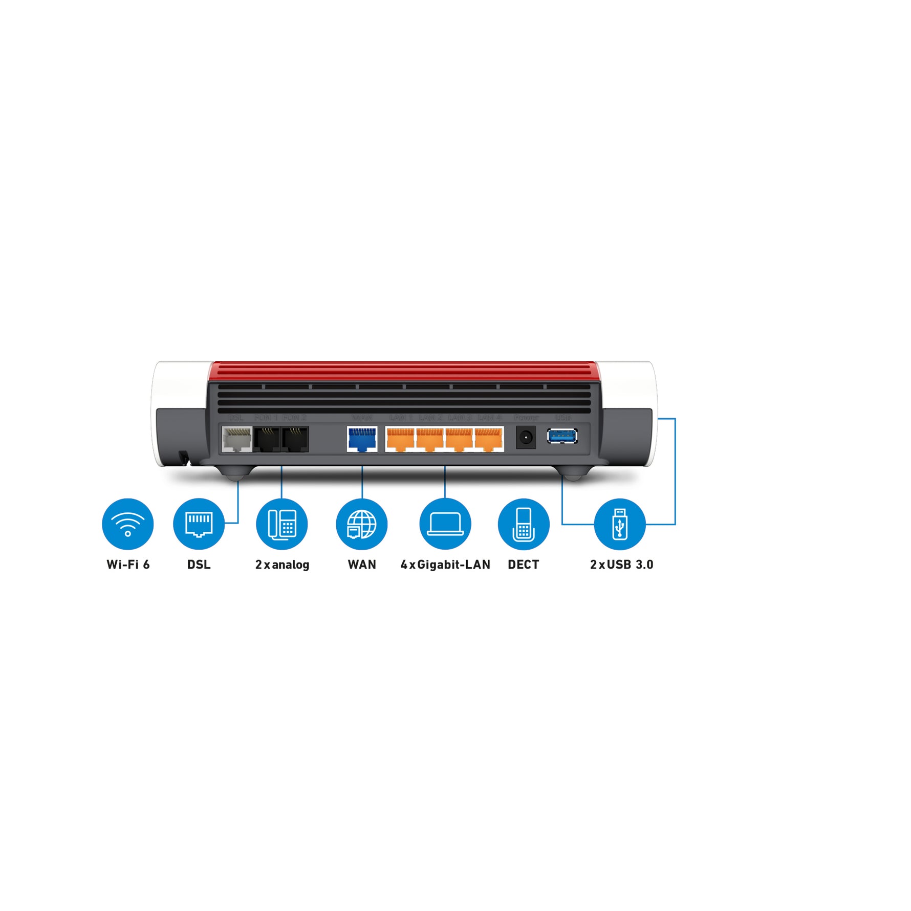 FRITZ! Router FRITZ!bOX 7590 AX - Wiepa Bürofachpartner