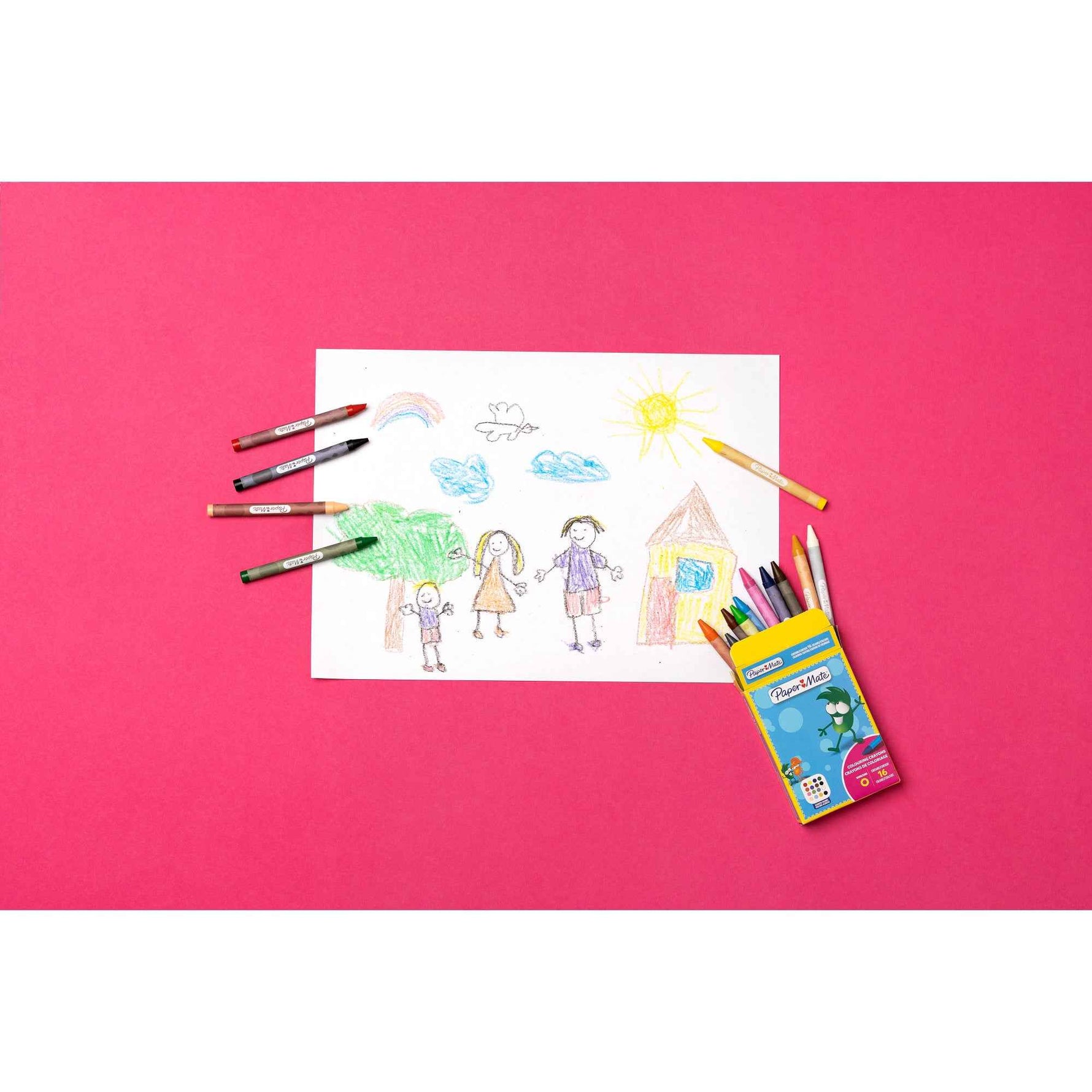 Paper Mate Wachsmalstift 8 St./Pack.