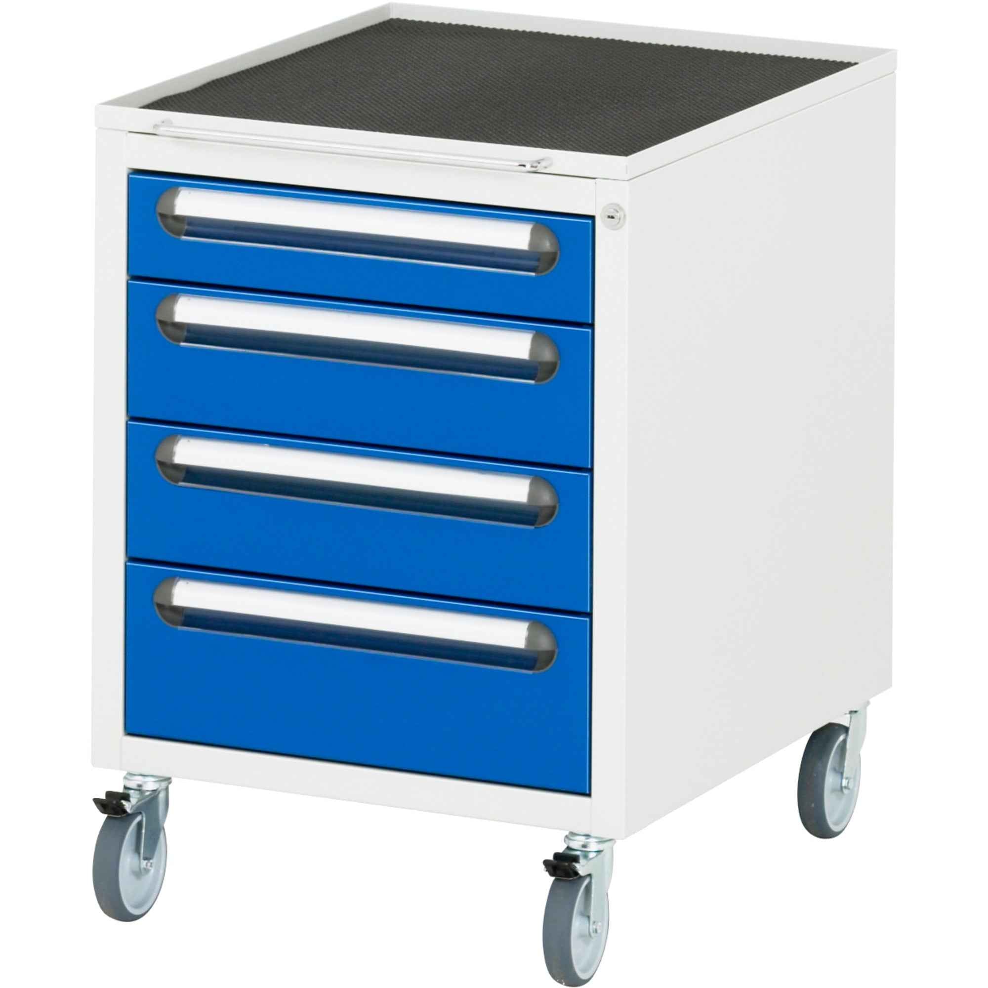 RAU Rollcontainer 480 x 690 x 600 mm (B x H x T) 4 Schubladen