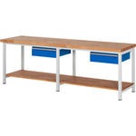 RAU Werkbank 8000 2.500 x 840-1.040 x 700 mm (B x H x T)