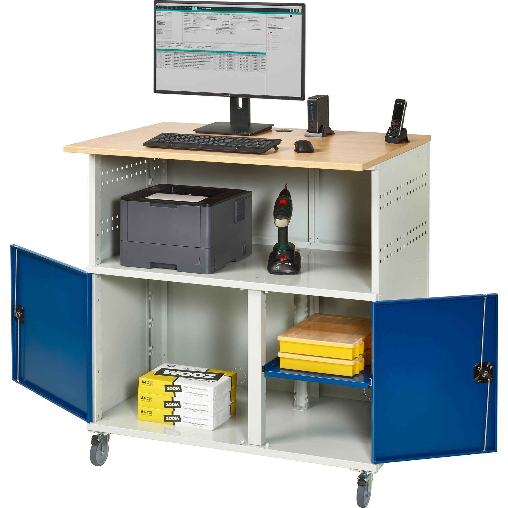 RAU PC-Arbeitsplatz Modell 1023