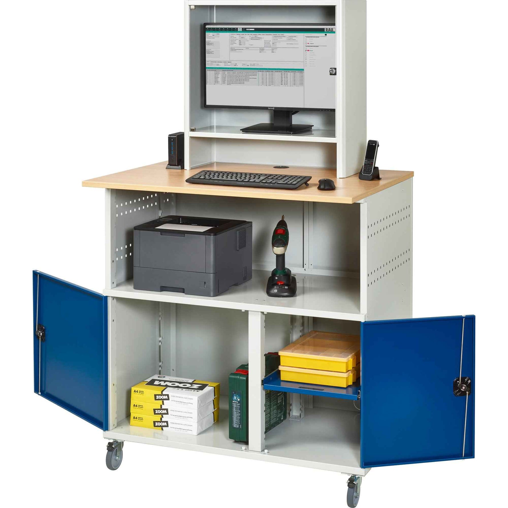 RAU PC-Arbeitsplatz Modell 1023