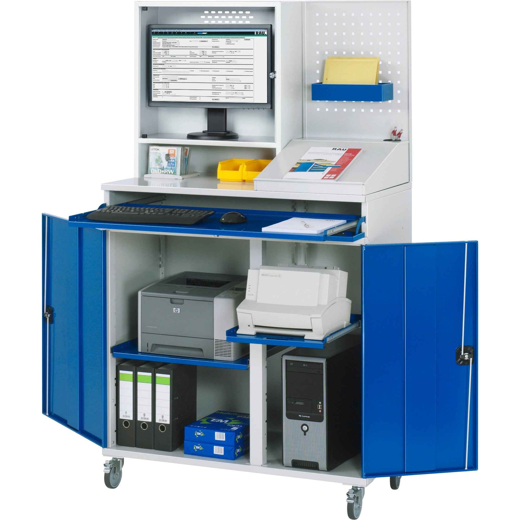 RAU PC-Arbeitsplatz Modell 67