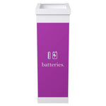 Paperflow Abfallsammelsystem Batterie lila - Wiepa Bürofachpartner