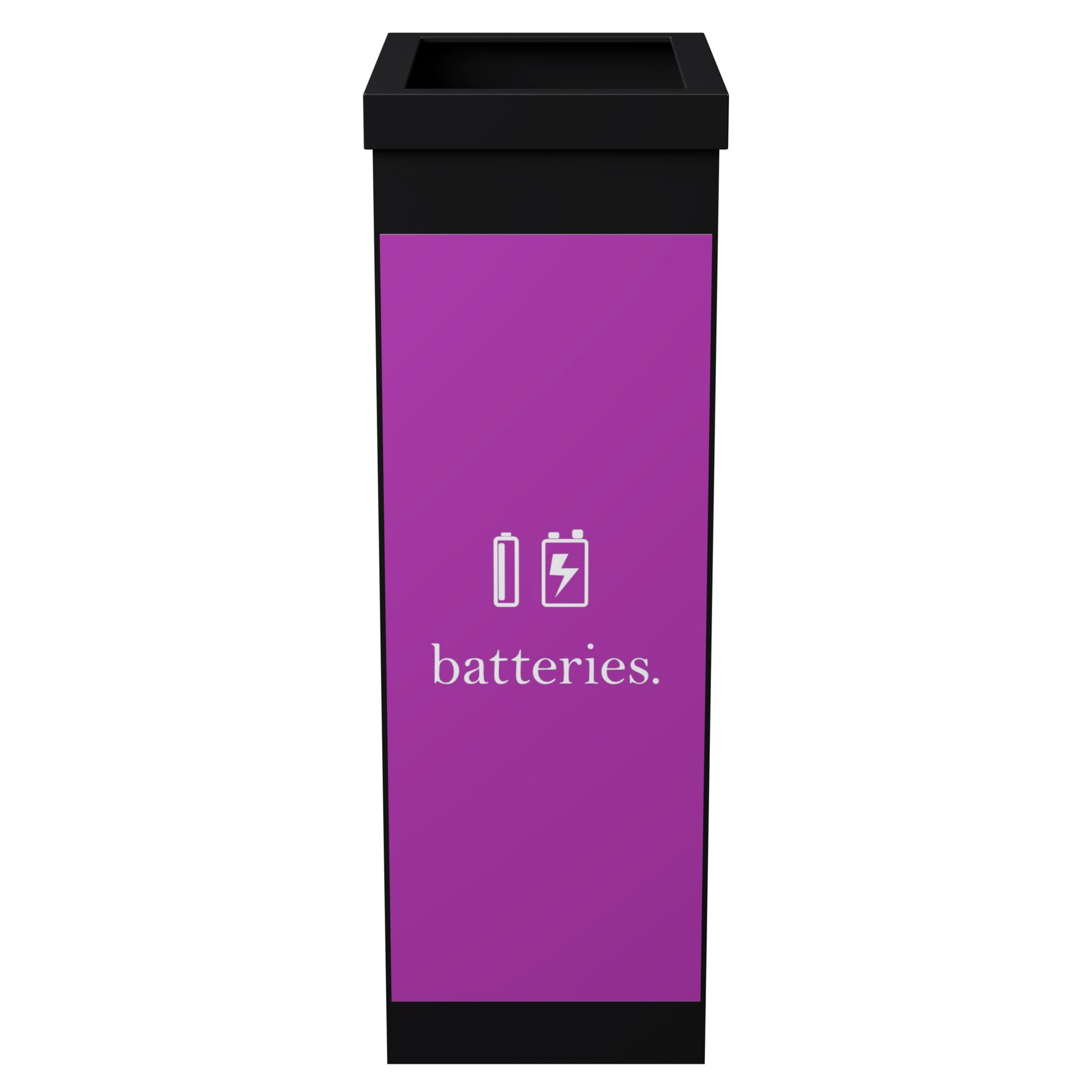Paperflow Abfallsammelsystem Batterie lila - Wiepa Bürofachpartner