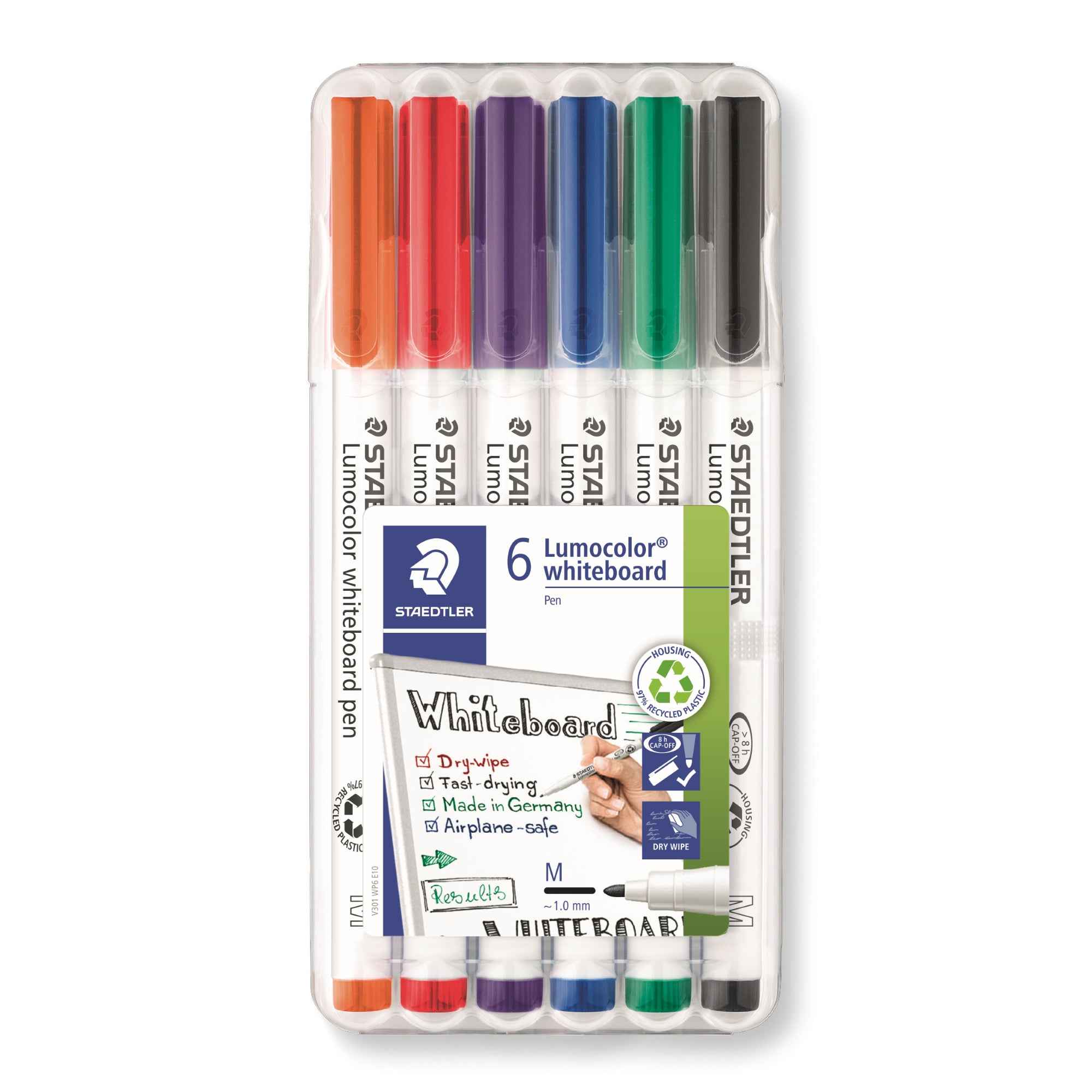 STAEDTLER® Whiteboardmarker Lumocolor® 301 6 St./Pack.