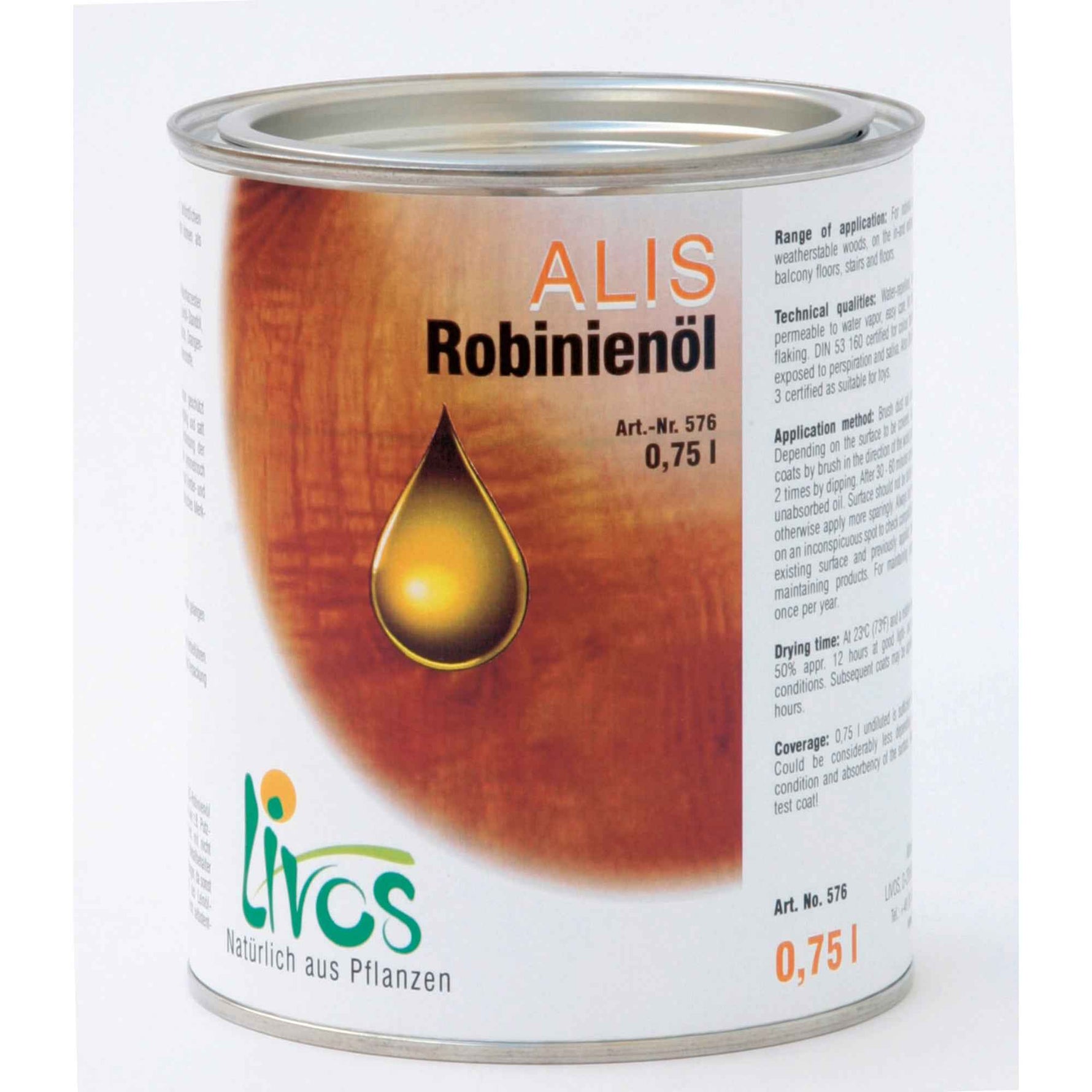 LIVOS Holzpflegeöl ALIS 0,75 l