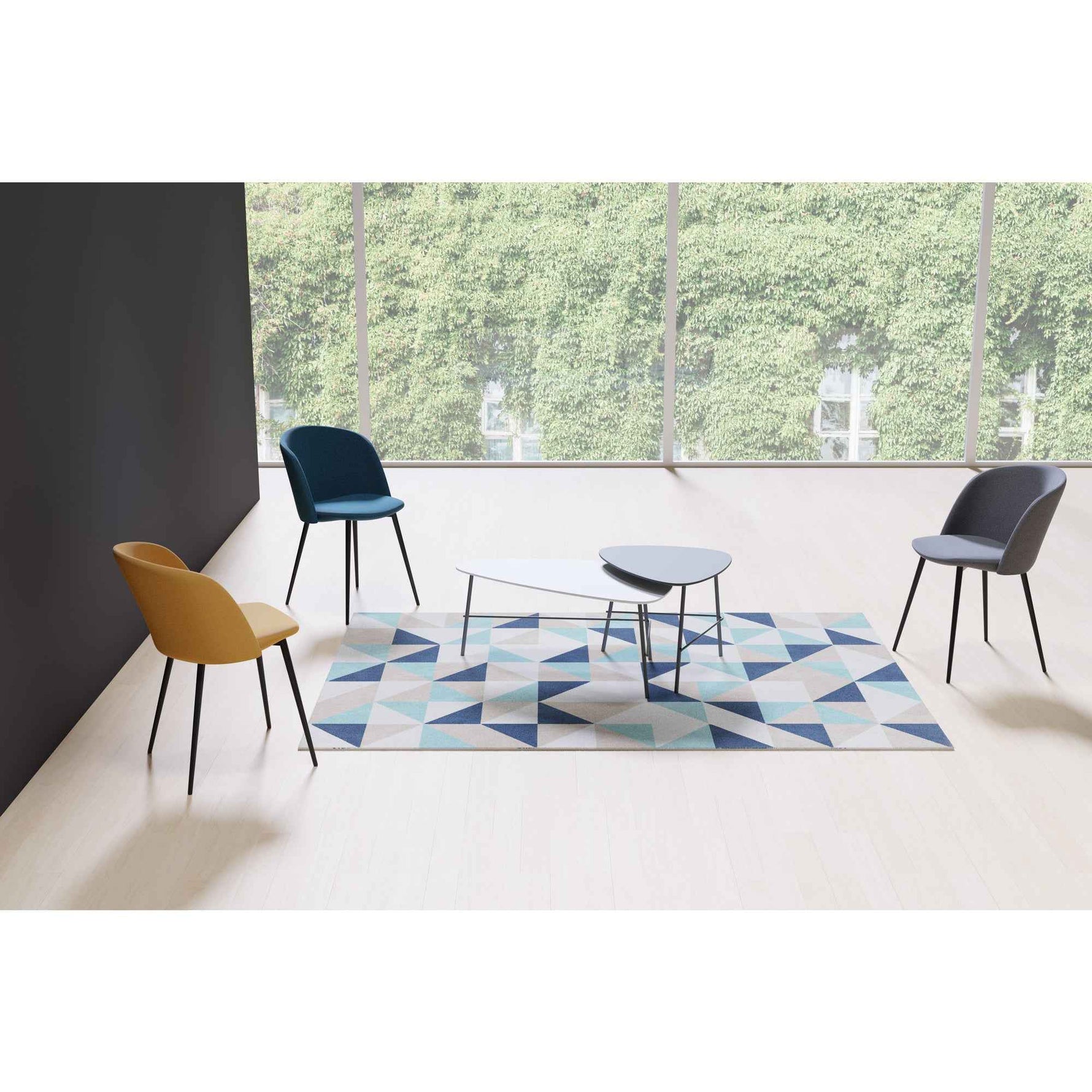 Paperflow Beistelltisch LAZY 605 x 450 x 500 cm (B x H x T)