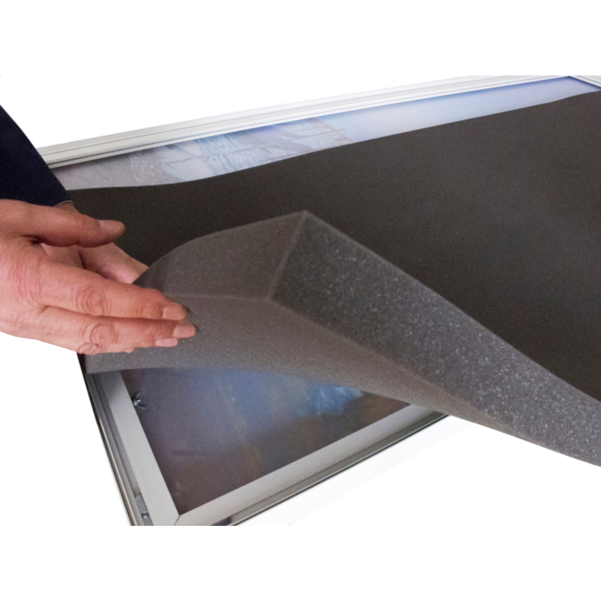 Paperflow Akustikrückwand easyScreen 82,5 x 75 x 4 cm (B x H x T)