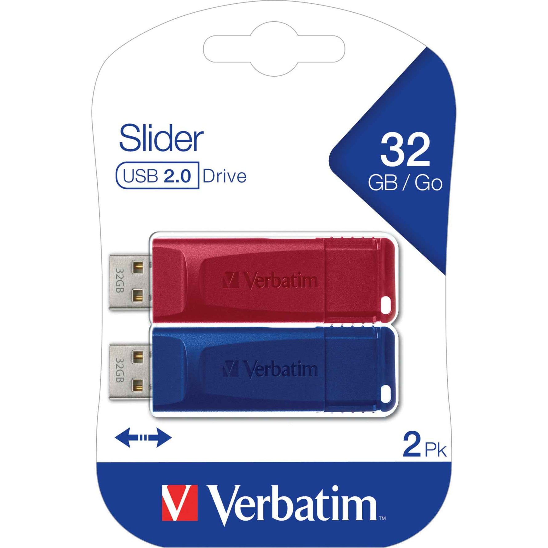 Verbatim USB-Stick Slider USB 2.0 32 Gbyte