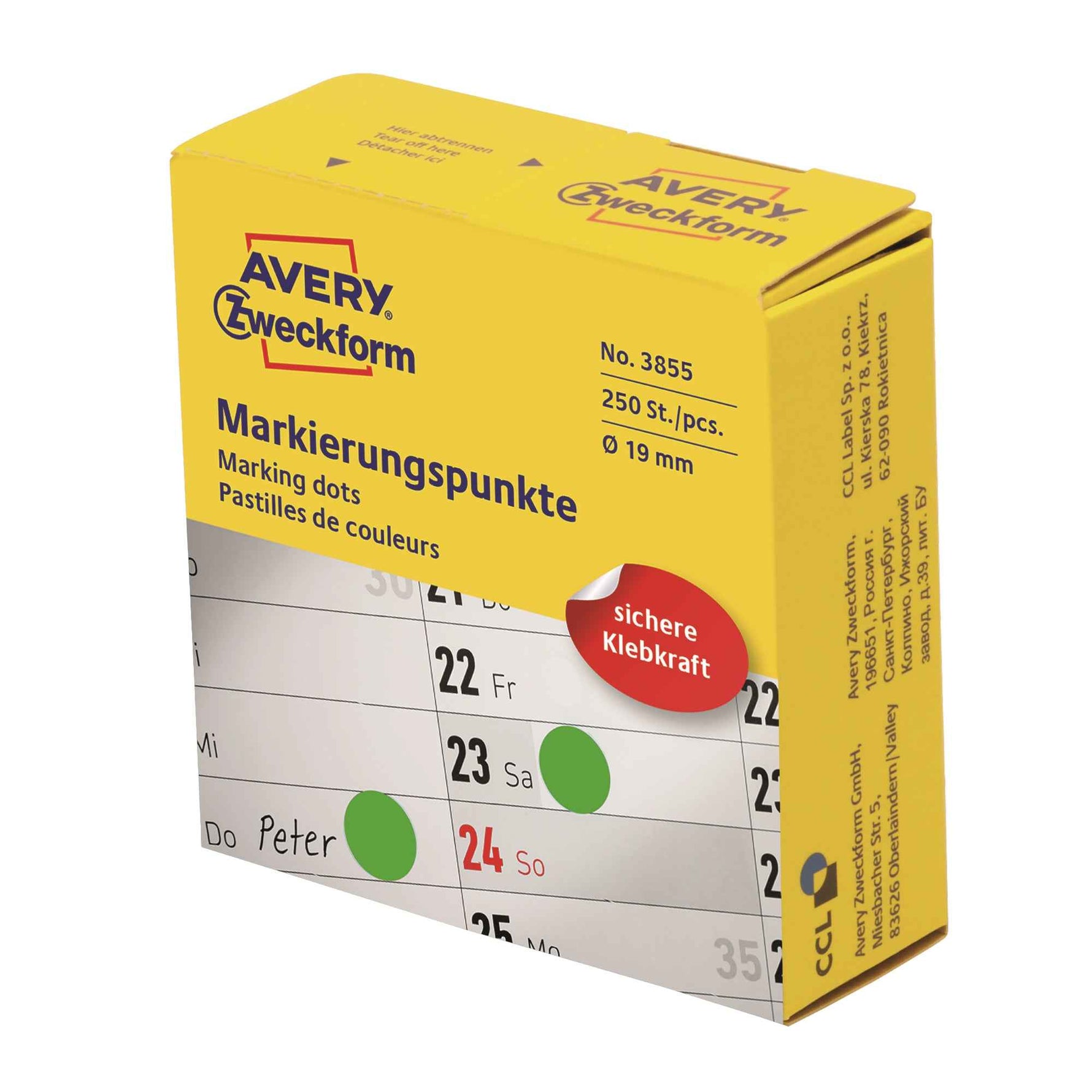 Avery Zweckform Markierungspunkt 19 mm