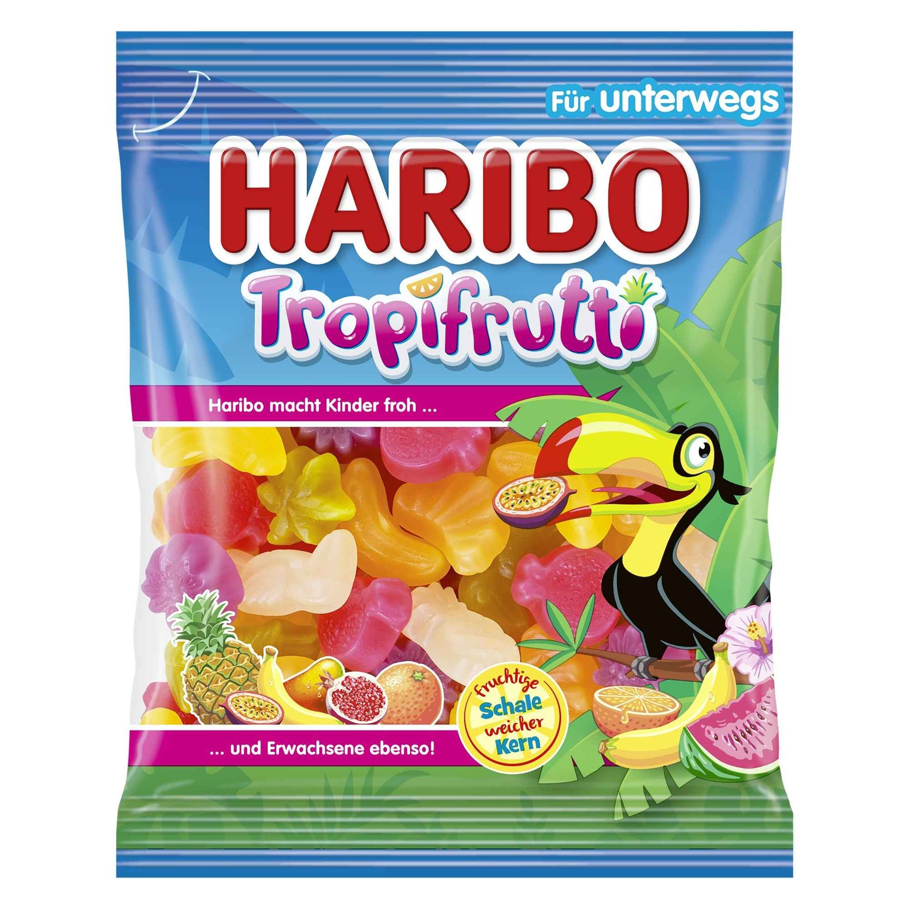 HARIBO Fruchtgummi Tropifrutti