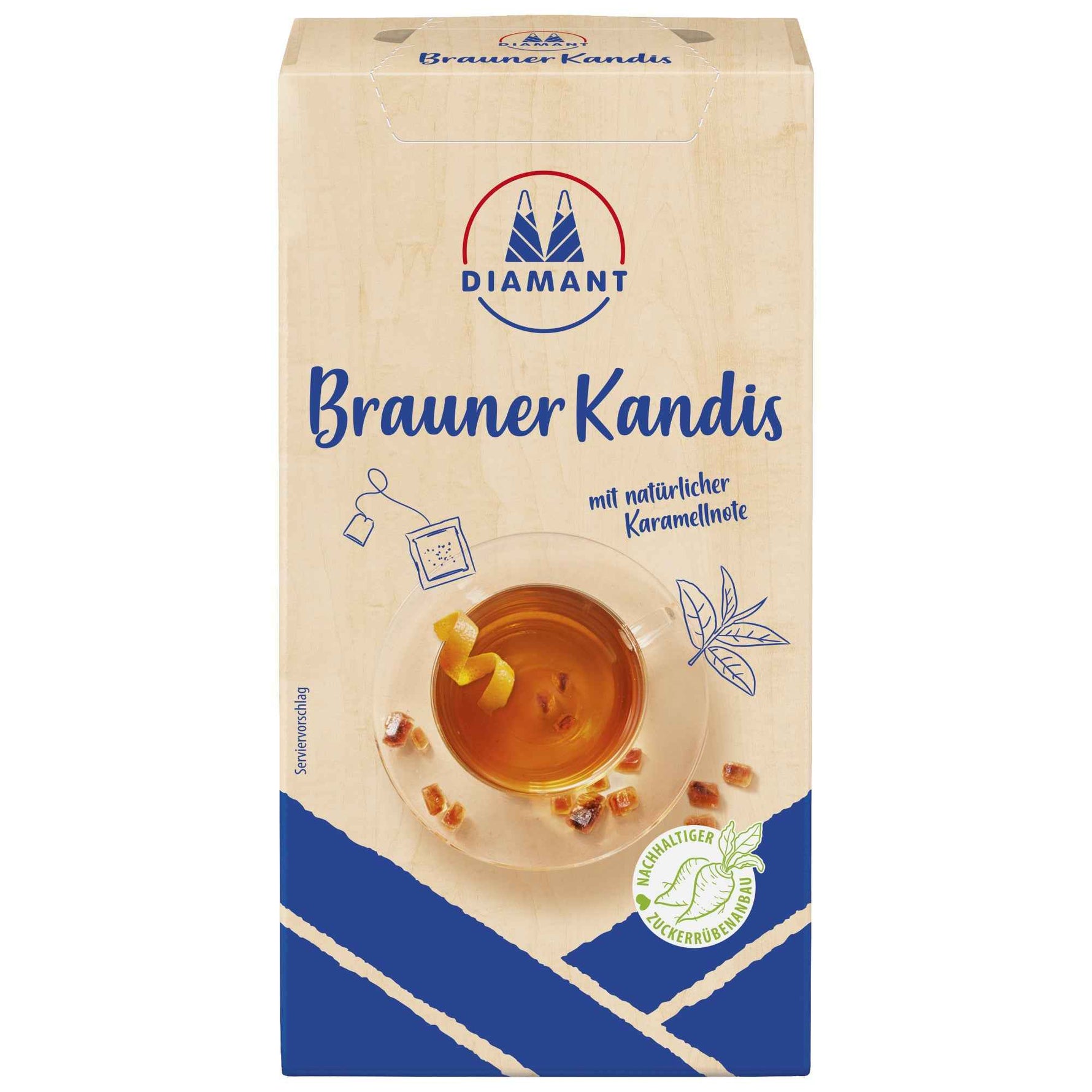 DIAMANT Zucker Brauner Kandis