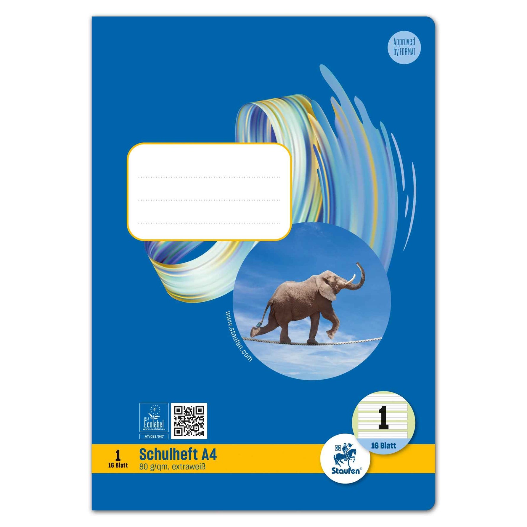 Staufen Schulheft Style DIN A4 liniert Lineatur 1 16 Bl.